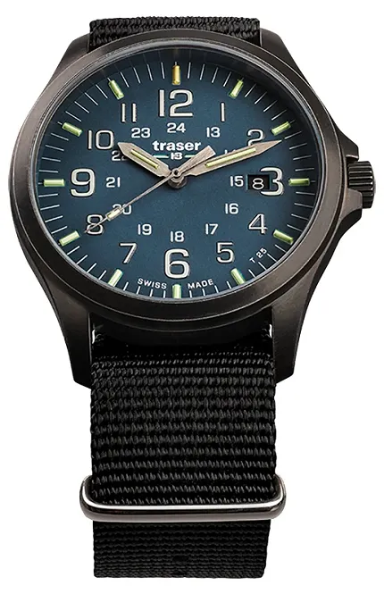 Traser TS-108632 P67 Officer Pro P67 Officer Pro GunMetal Blue - zdjęcie 1