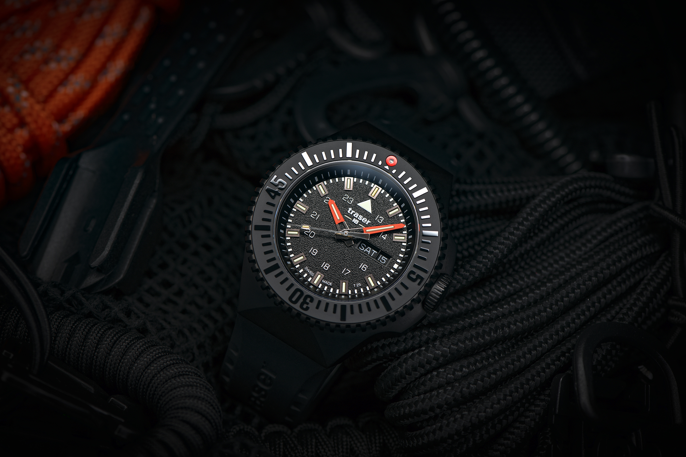 zegarek Traser TS-109855 czarny P69 Black Stealth - miniatura 13