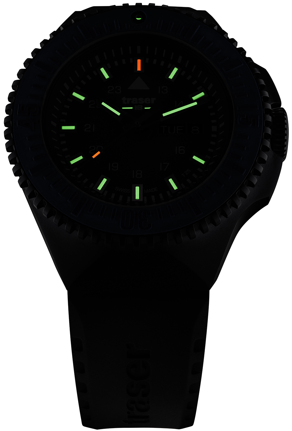 zegarek Traser TS-109859 kwarcowy męski P69 Black Stealth - miniatura 5