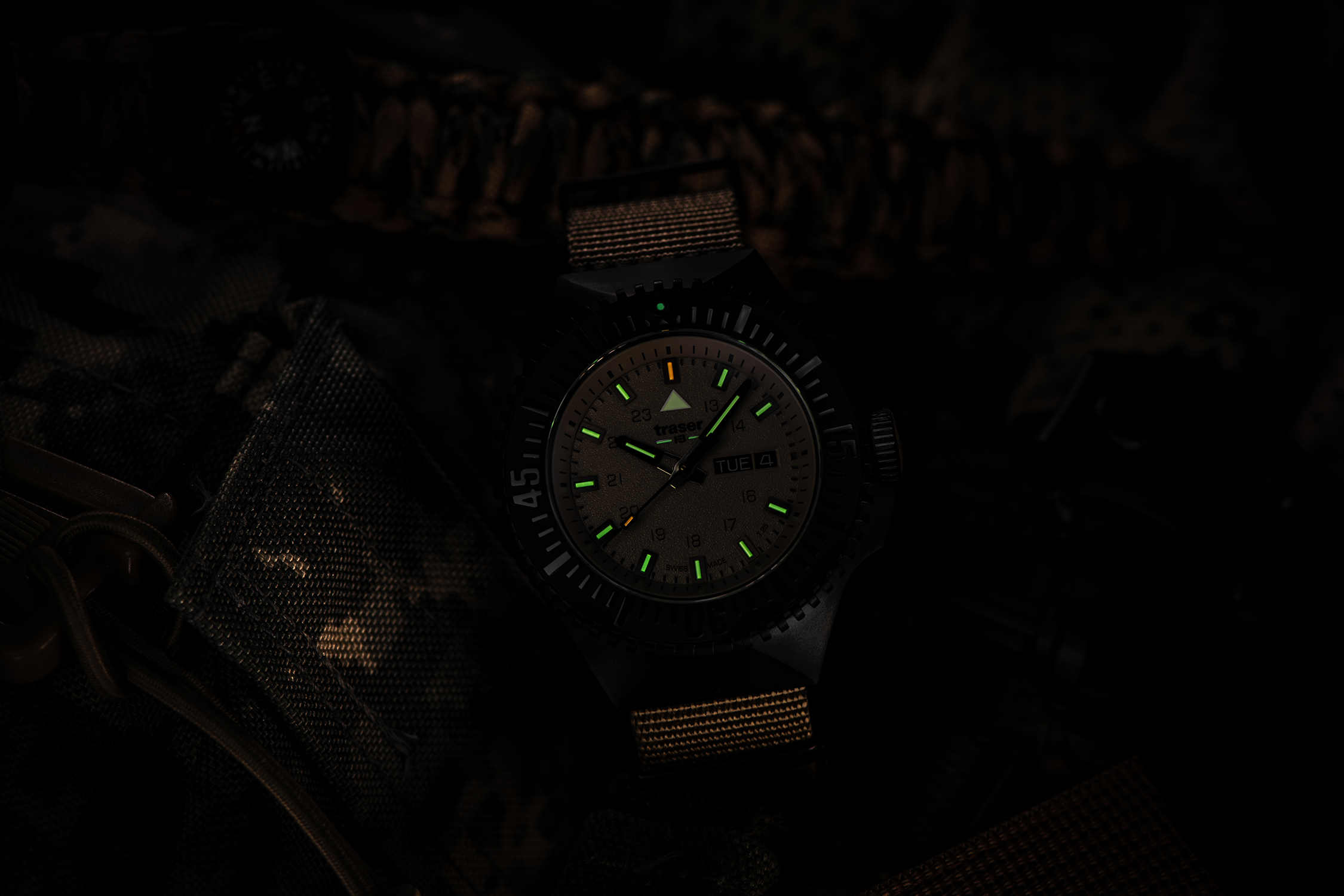 zegarek Traser TS-109860 P69 Black Stealth szafirowe - miniatura 8