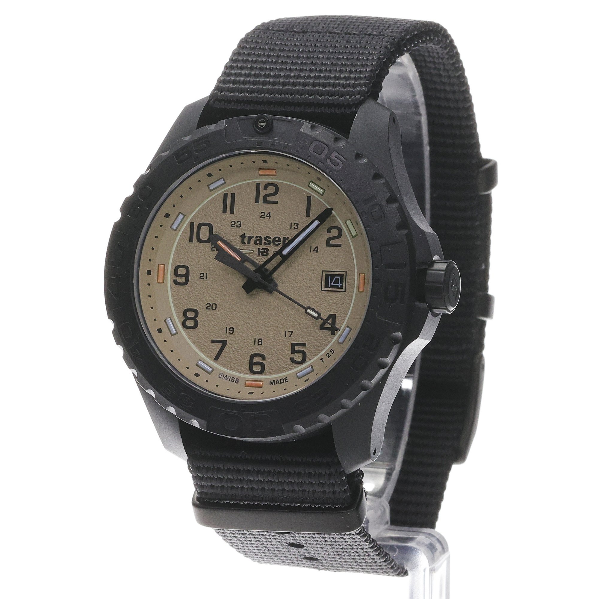 zegarek Traser TS-111761 kwarcowy męski P96 Outdoor Pioneer Evolution P96 OdP Color Black Nato Strap - miniatura 2