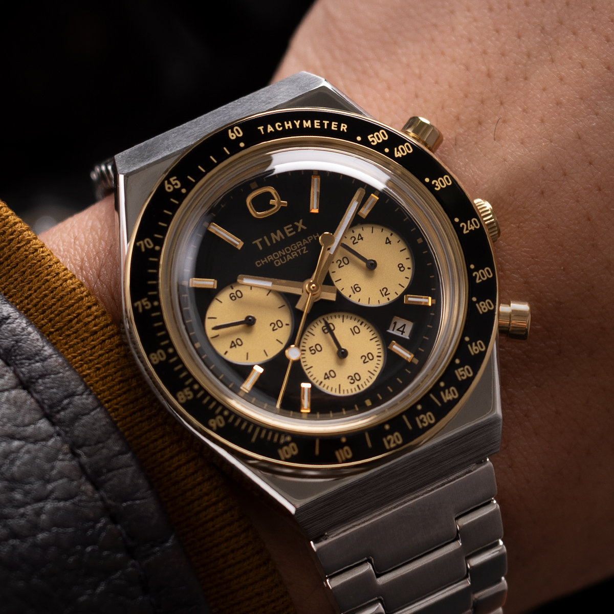 zegarek TW2W64200 srebrny Q Timex Reissue - miniatura 7