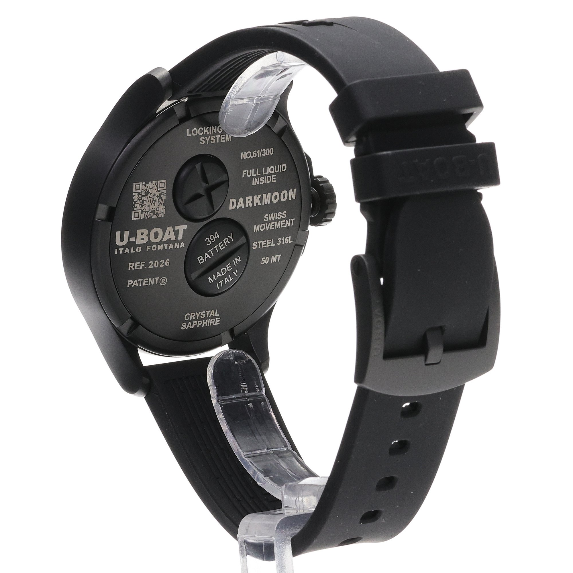zegarek U-BOAT 2026 kwarcowy męski Darkmoon 25° BLACK PVD
