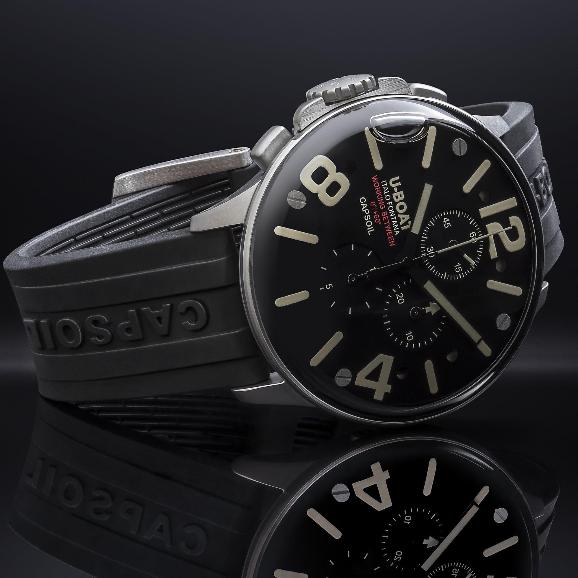 zegarek U-BOAT 8111 CAPSOIL CHRONO SS męski z chronograf Capsoil - miniatura 4