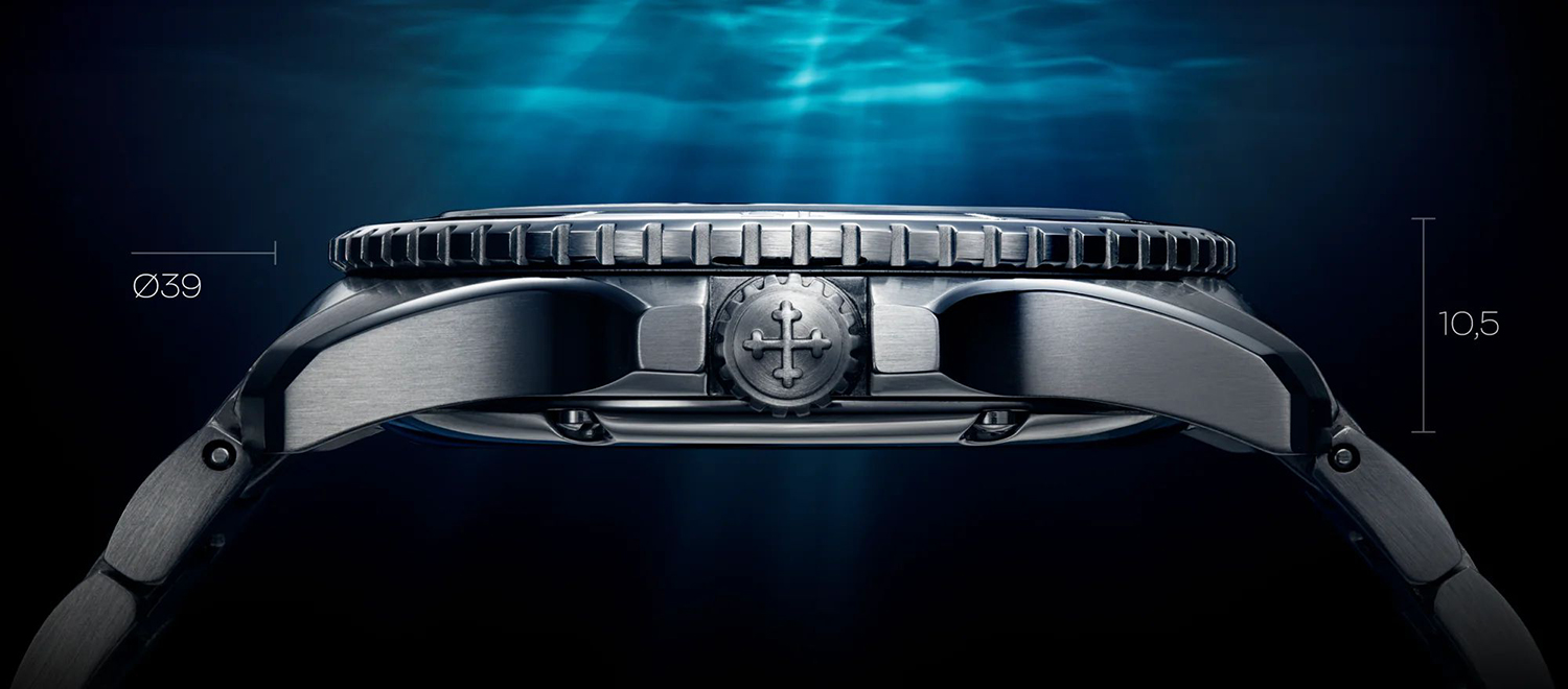 zegarek Venezianico 3121541C srebrny Nereide Tungsteno