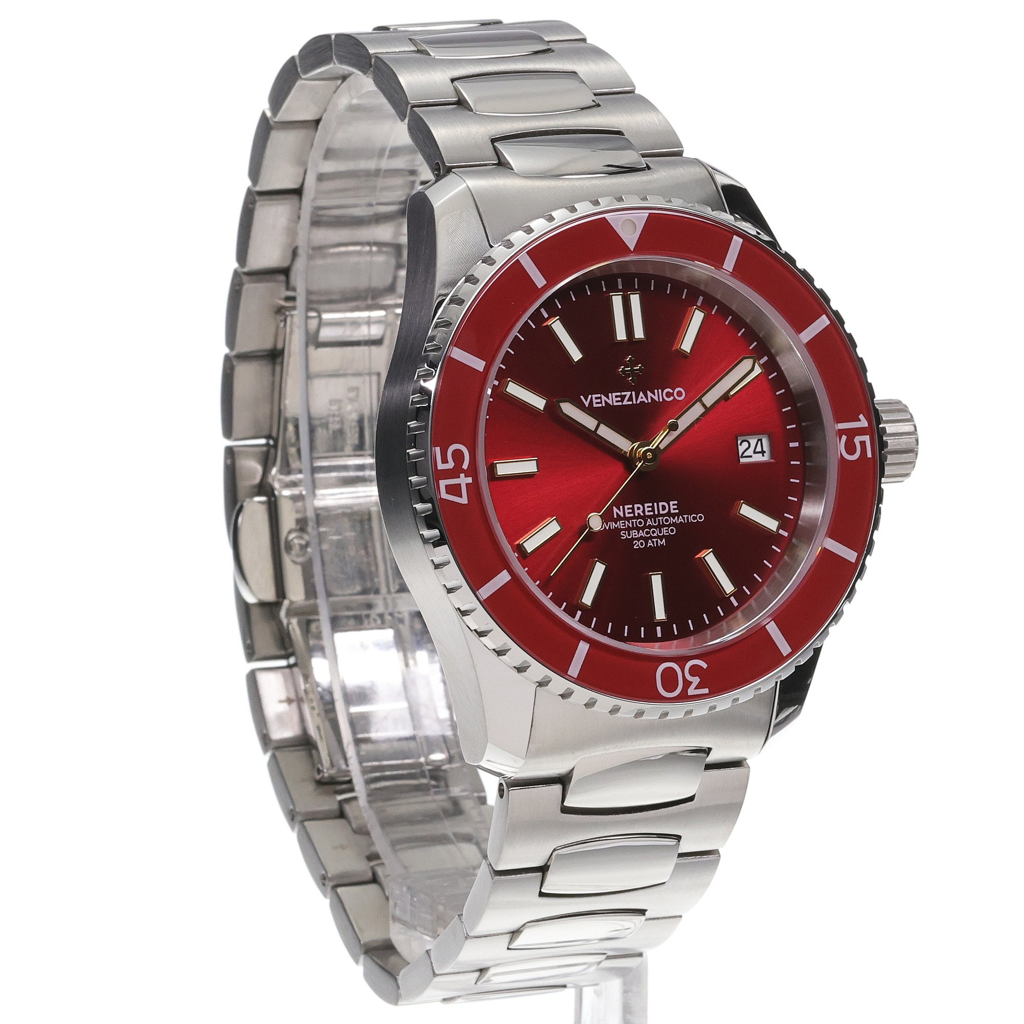 zegarek Venezianico 3321503C srebrny Nereide