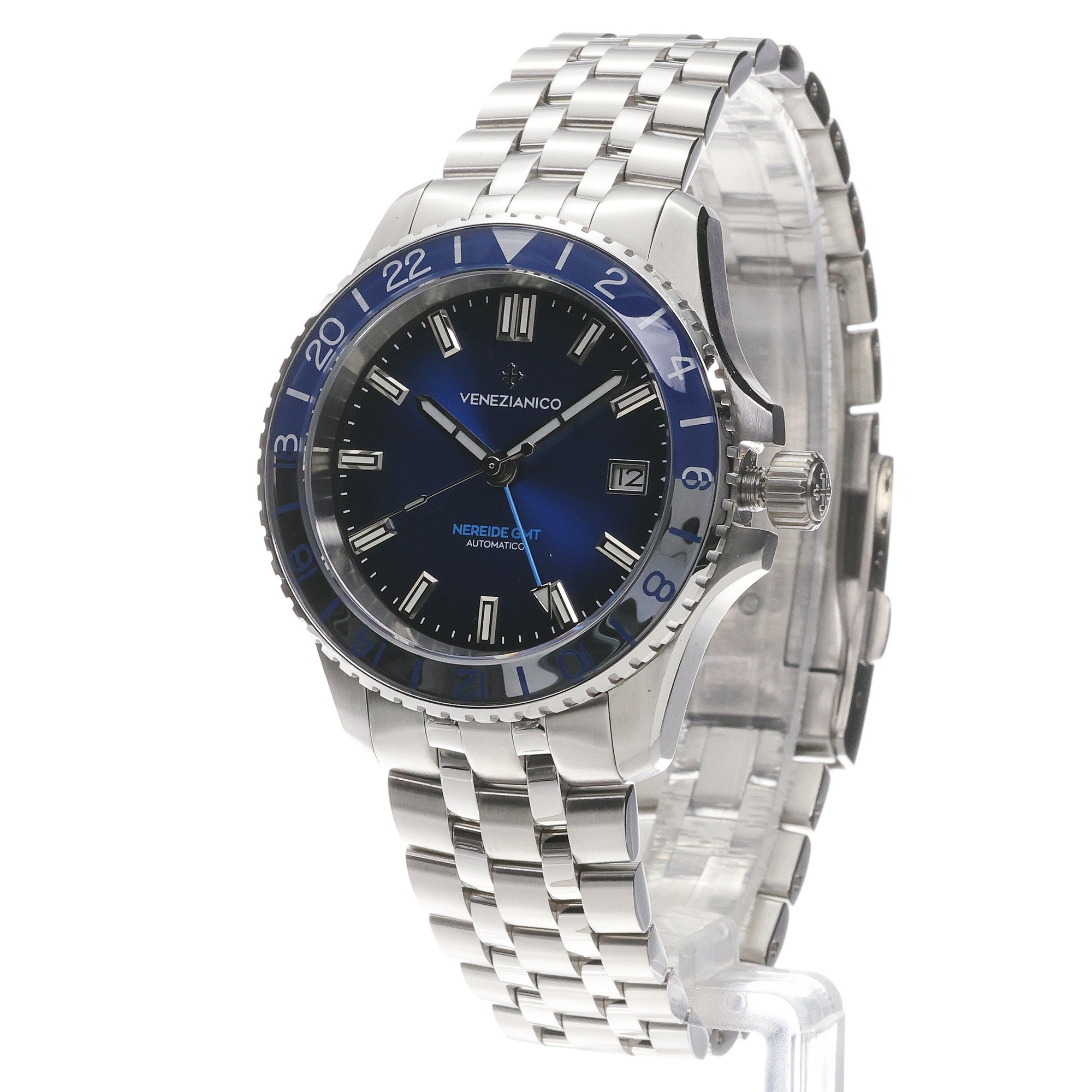 zegarek Venezianico 3521511S NEREIDE GMT 39 Nereide GMT szafirowe - miniatura 2