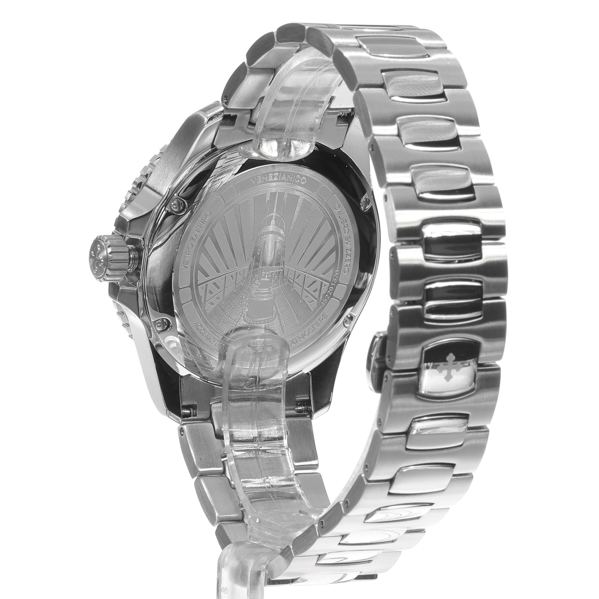 zegarek Venezianico 4521501C srebrny Nereide Tungsteno