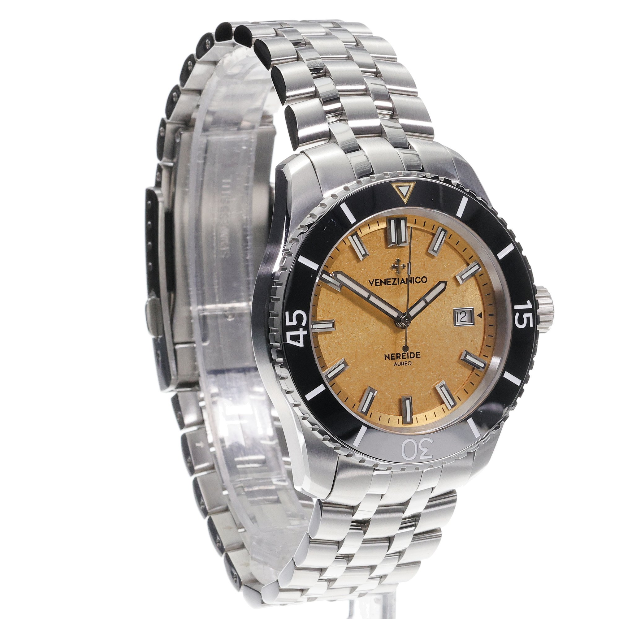 zegarek Venezianico 4521590S srebrny Nereide