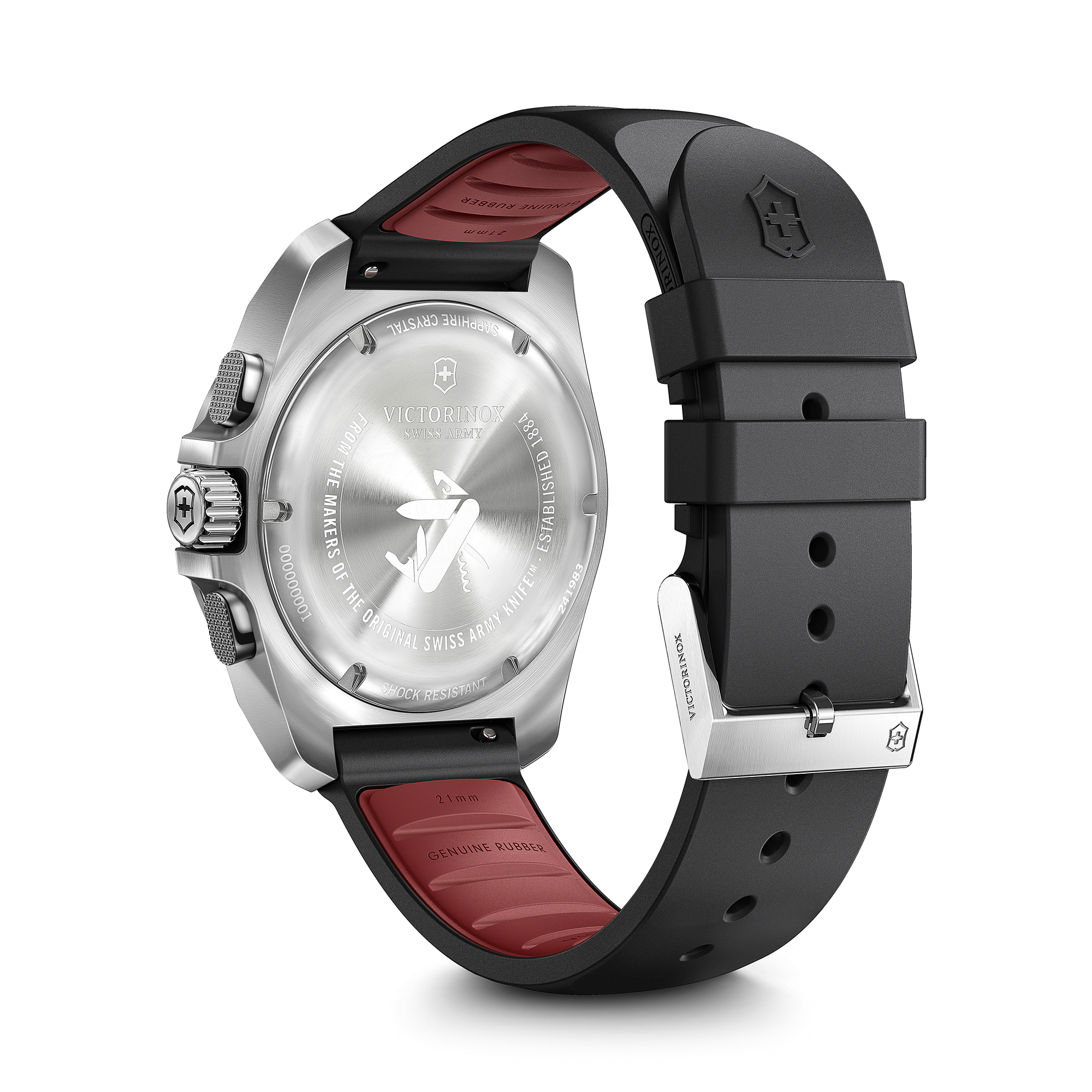 zegarek Victorinox 241983 kwarcowy męski INOX INOX Quartz Chrono - miniatura 3