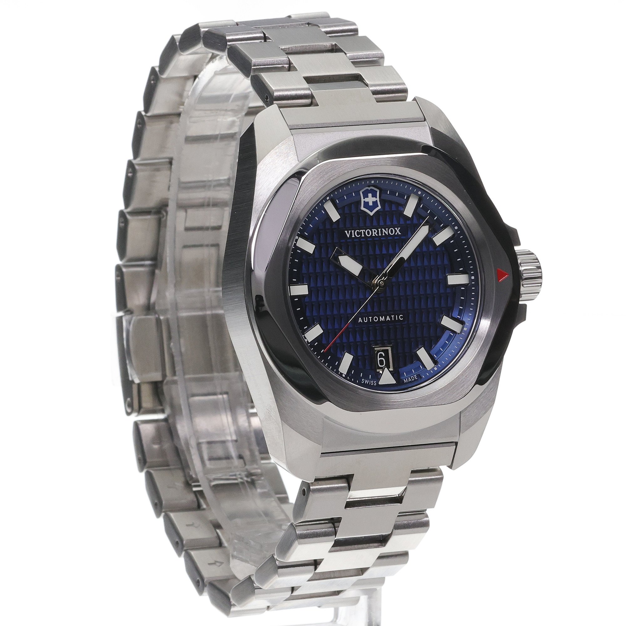 zegarek Victorinox 242020 INOX Automatic Steel INOX szafirowe - miniatura 3
