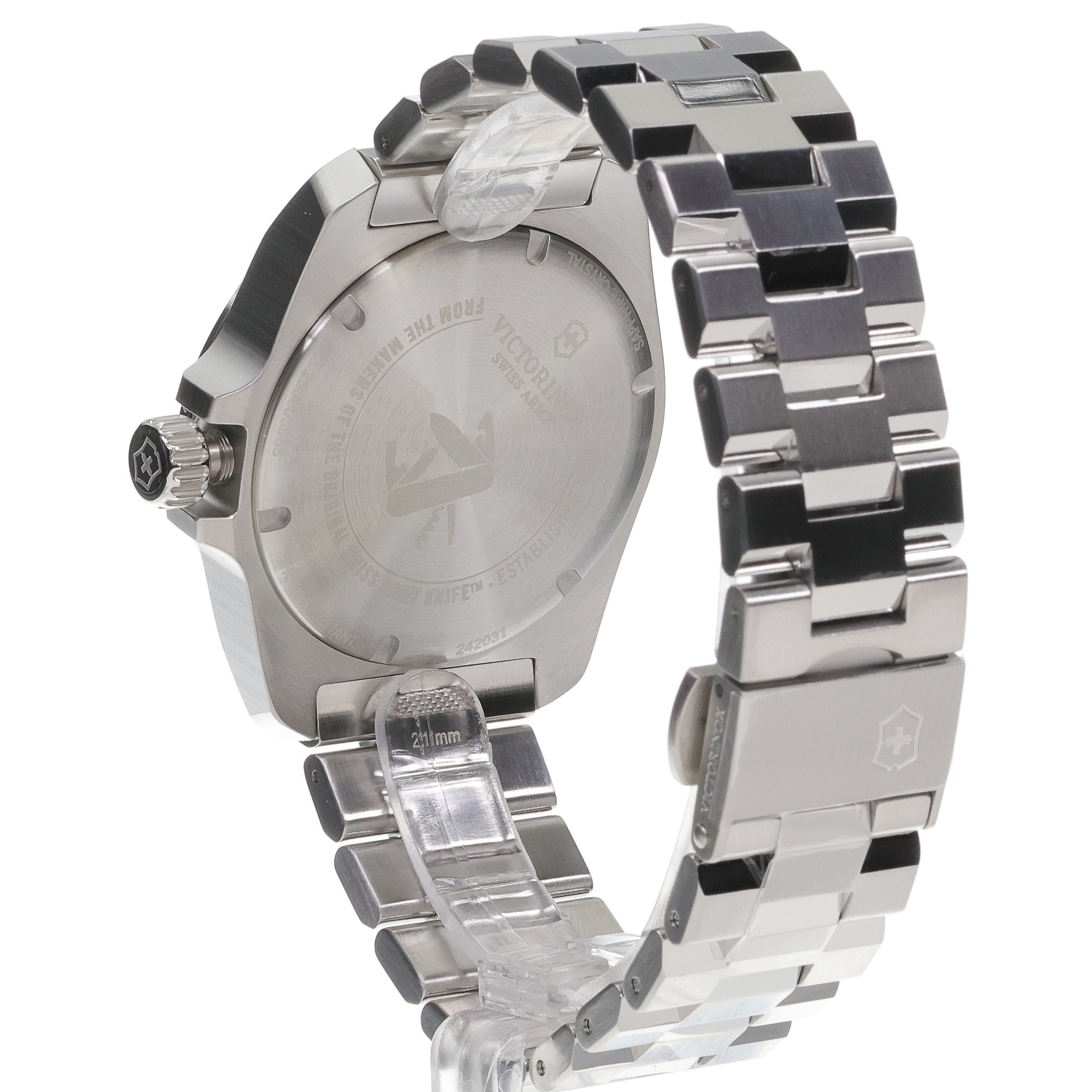 zegarek Victorinox 242031 INOX Quartz 41mm INOX szafirowe - miniatura 4