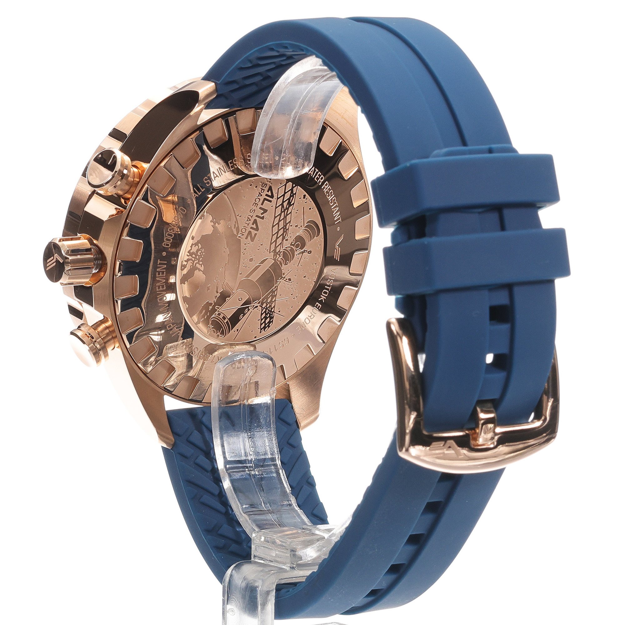 zegarek Vostok Europe 6S11-320B660SBL Almaz Chrono męski z chronograf Almaz