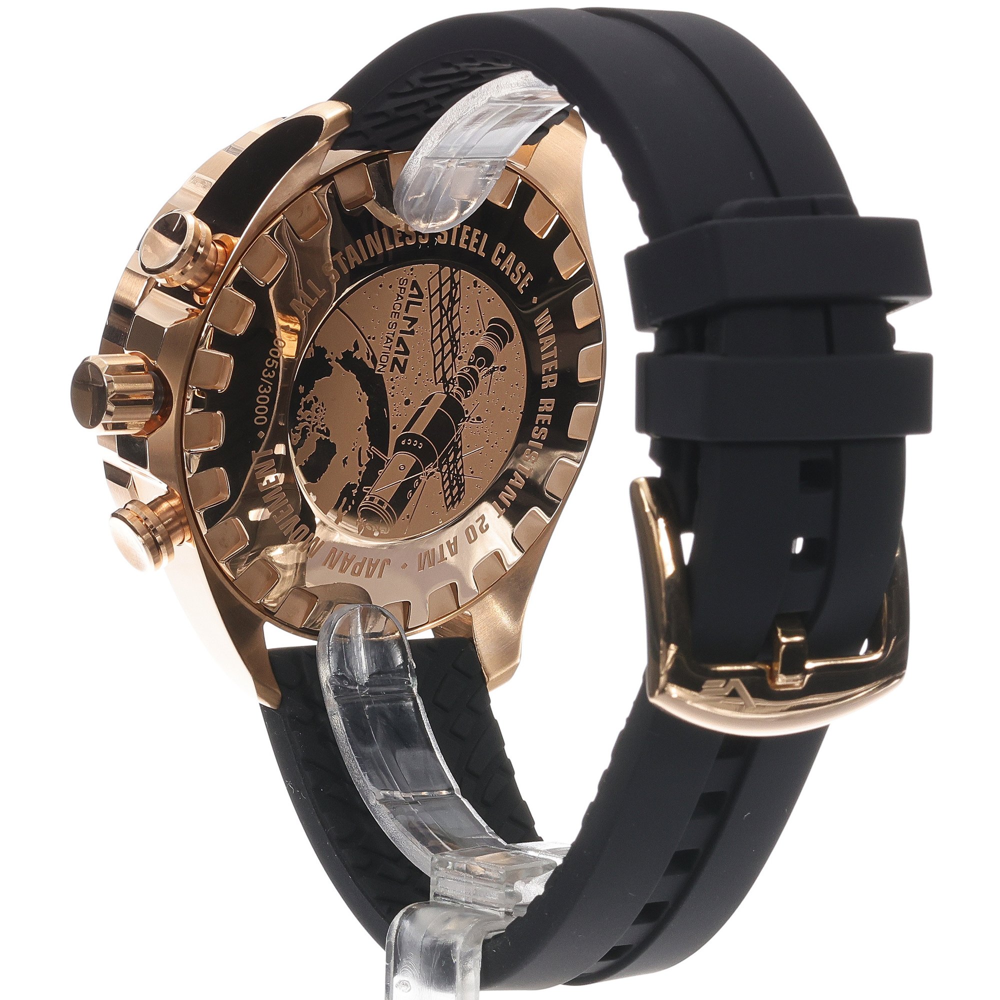 zegarek Vostok Europe 6S11-320B676S męski z chronograf Almaz