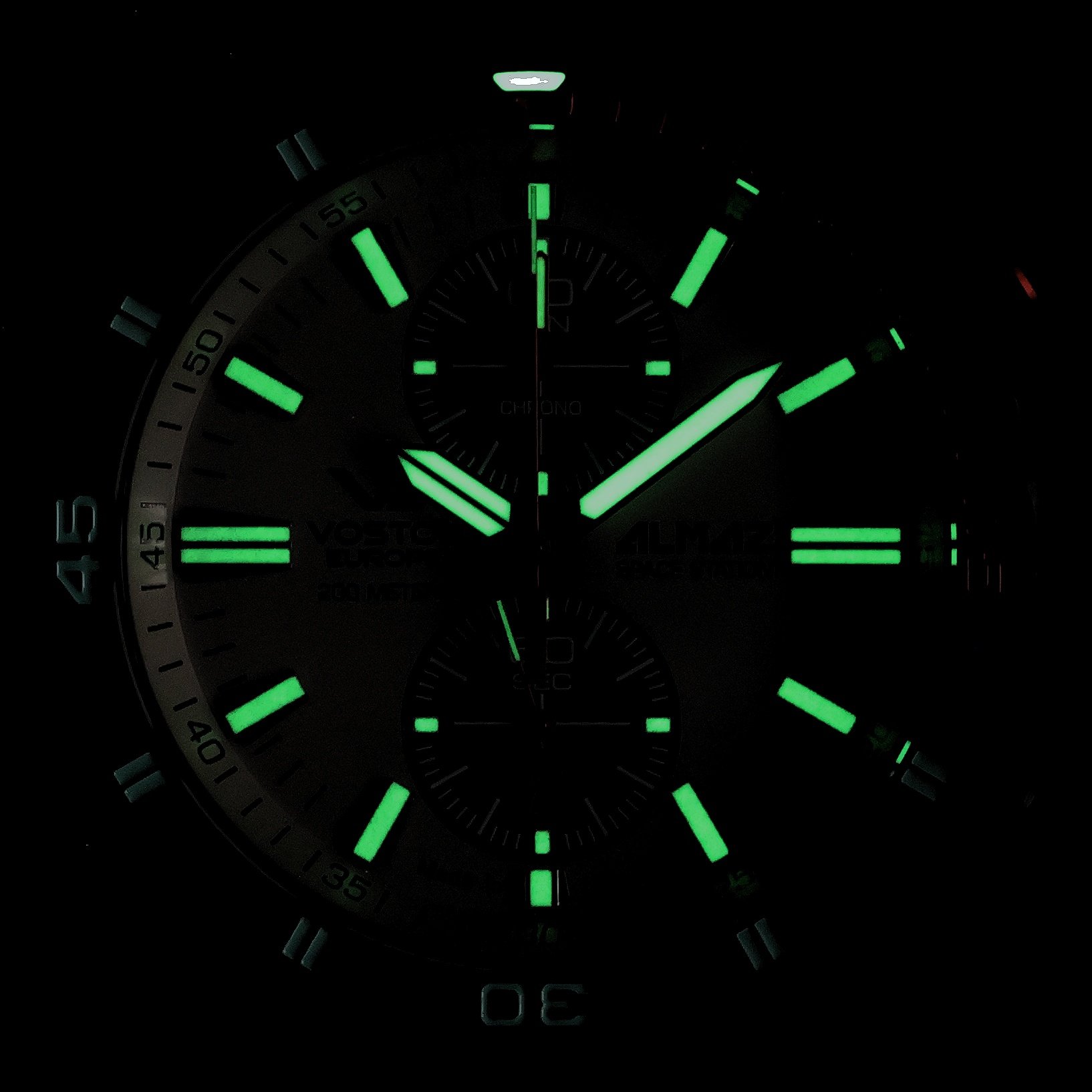 zegarek Vostok Europe 6S11-320C677B czarny Almaz