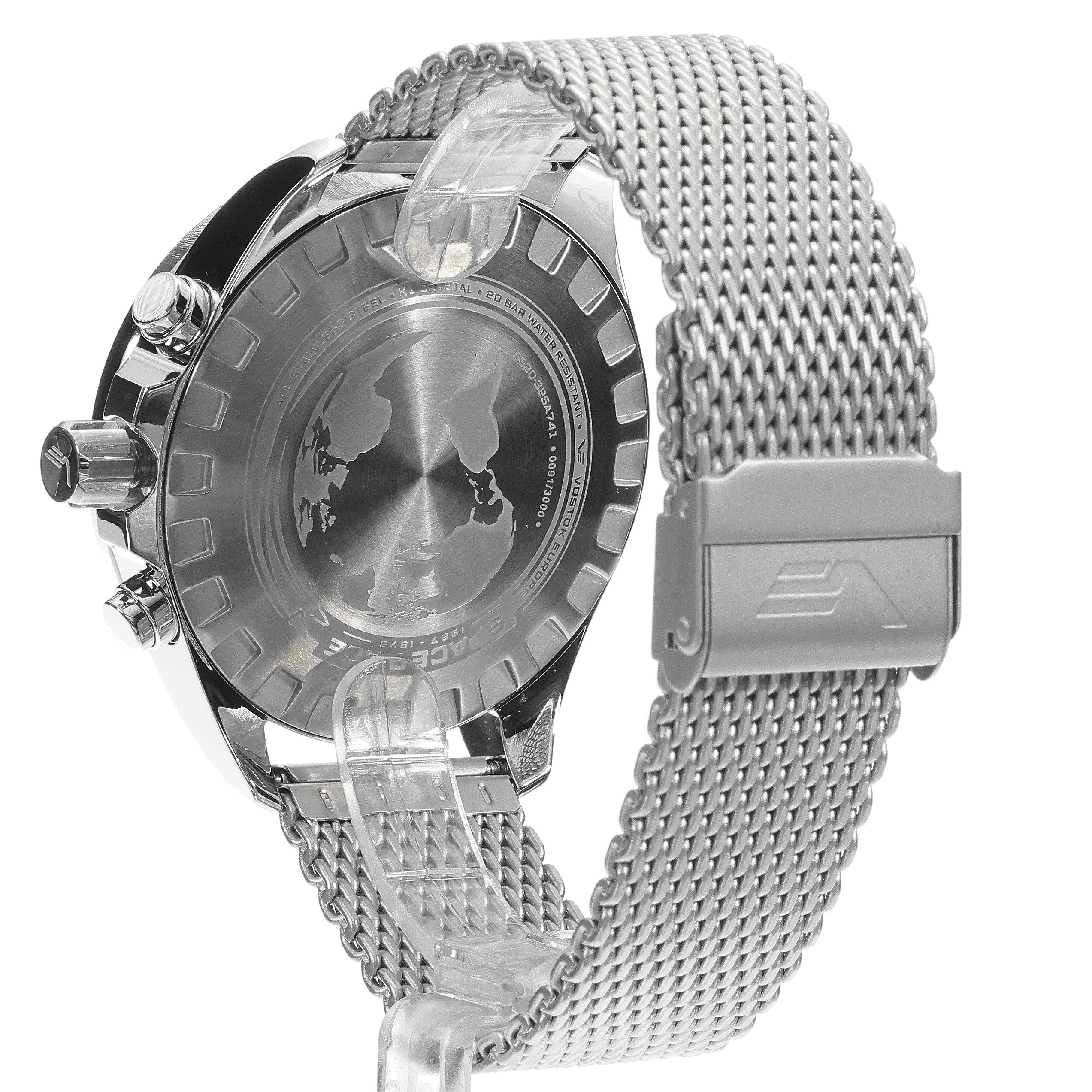 zegarek Vostok Europe 6S20-325A741B Space Race Black Chrono męski z tachometr Space Race - miniatura 2