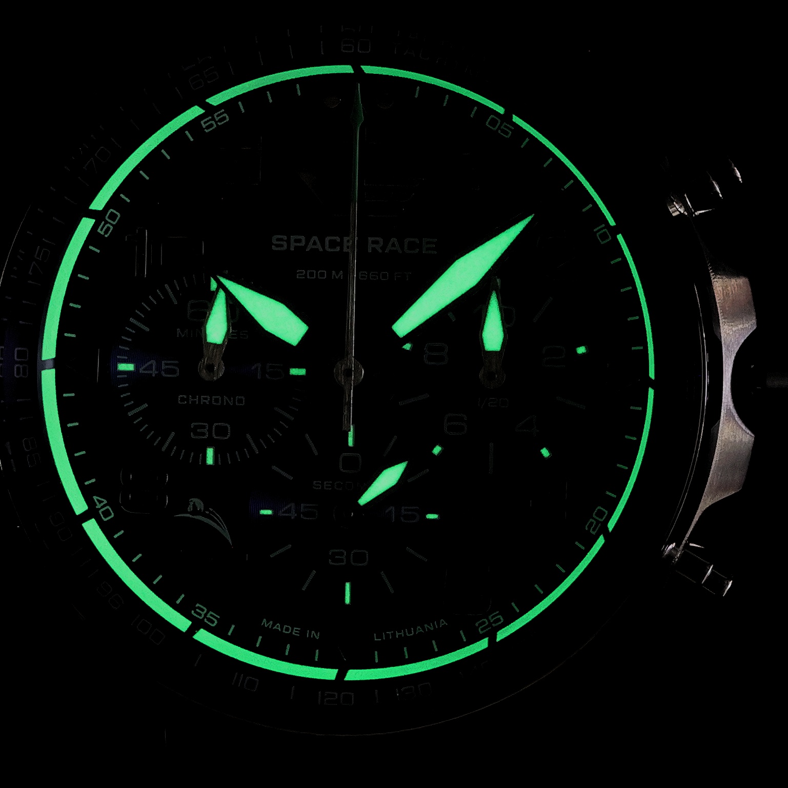 zegarek Vostok Europe 6S20-325A742 kwarcowy męski Space Race Space Race Blue Chrono