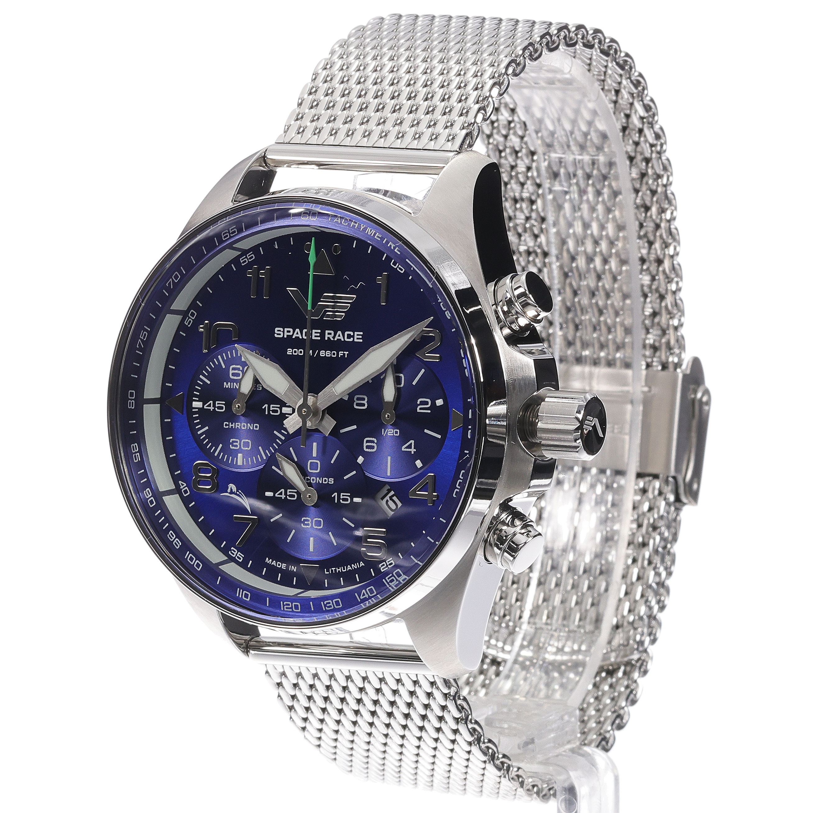 zegarek Vostok Europe 6S20-325A742B srebrny Space Race - miniatura 7