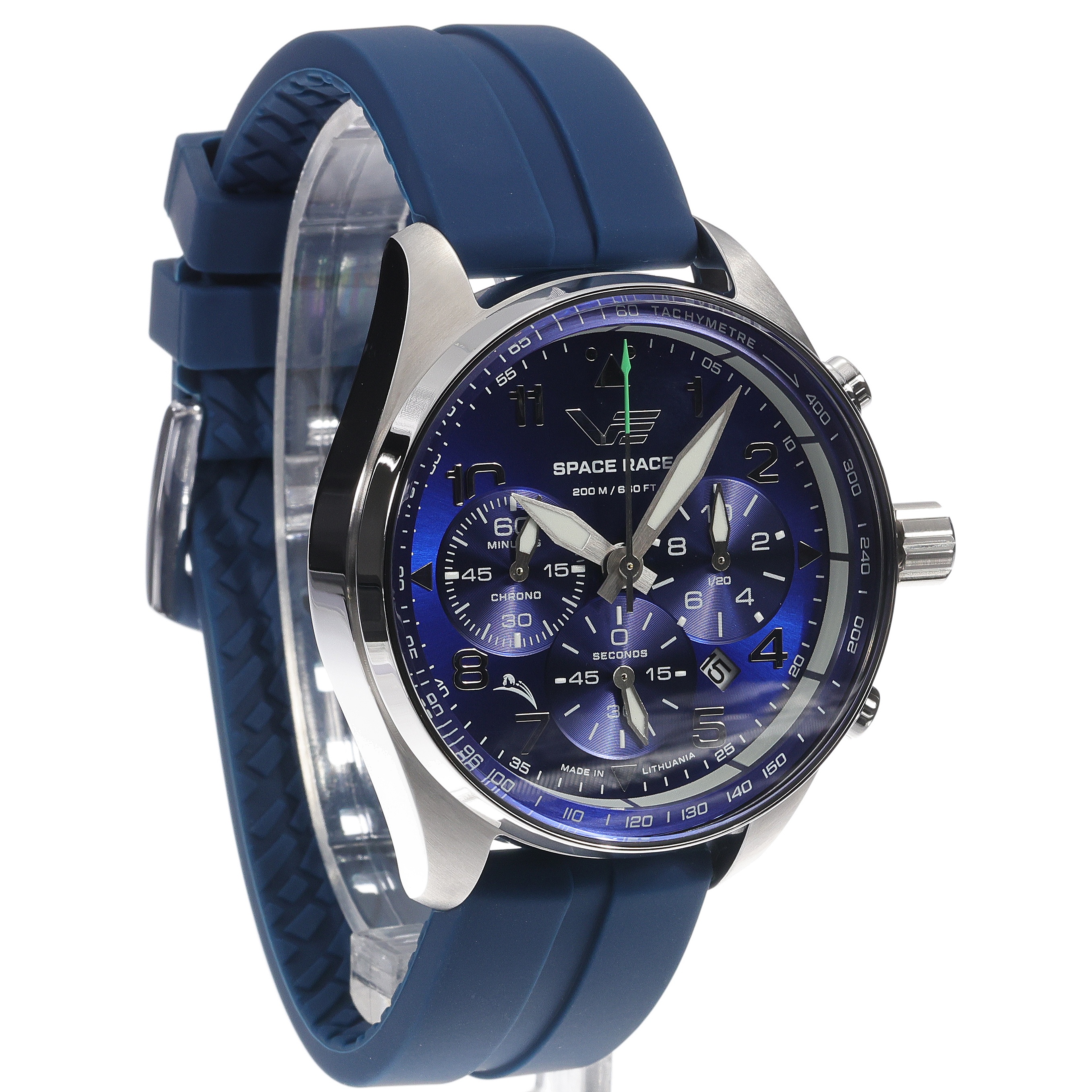zegarek Vostok Europe 6S20-325A742SBL kwarcowy męski Space Race Space Race Blue Chrono