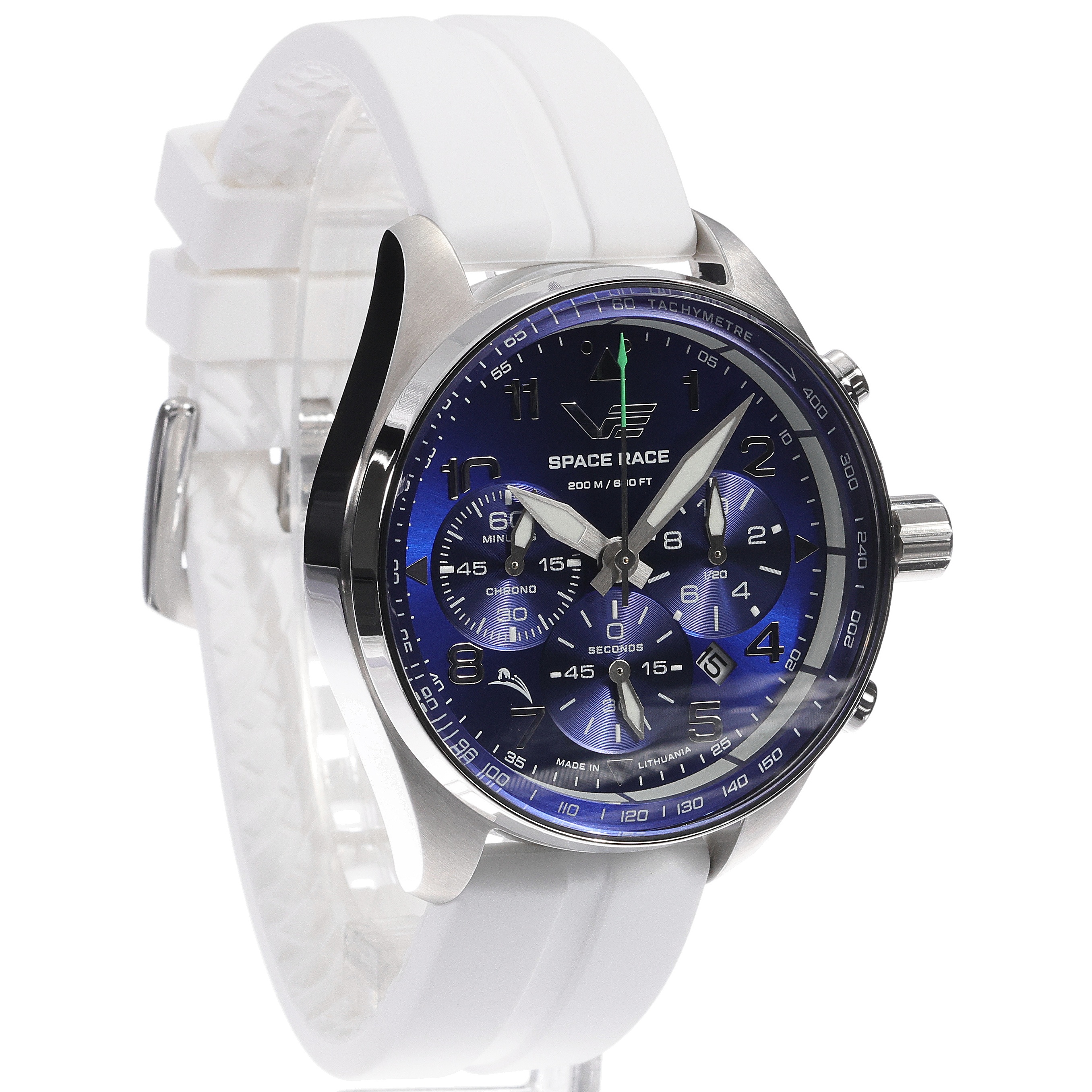 zegarek Vostok Europe 6S20-325A742SW kwarcowy męski Space Race Space Race Blue Chrono - miniatura 6