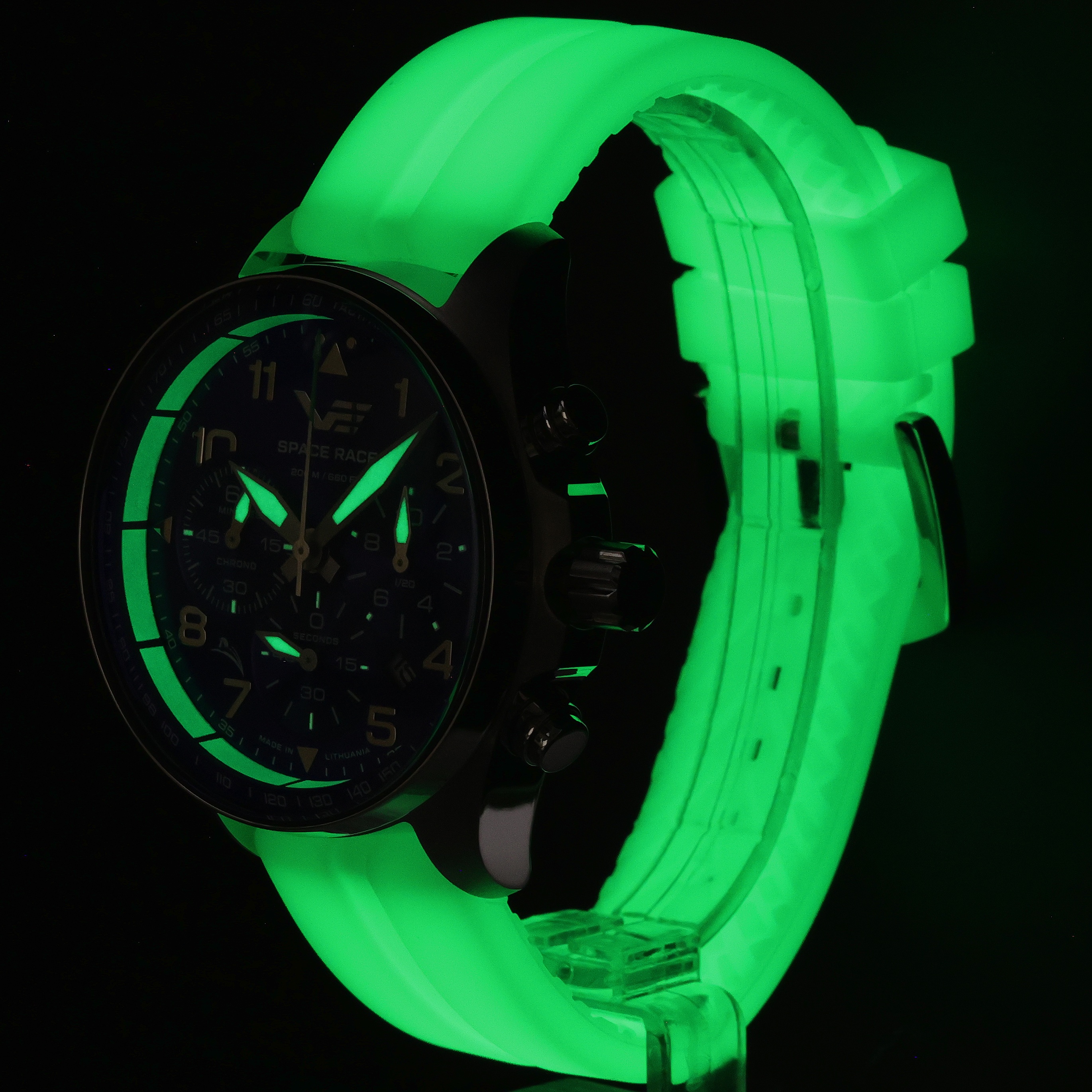 zegarek Vostok Europe 6S20-325A742SWL kwarcowy męski Space Race Space Race Blue Chrono