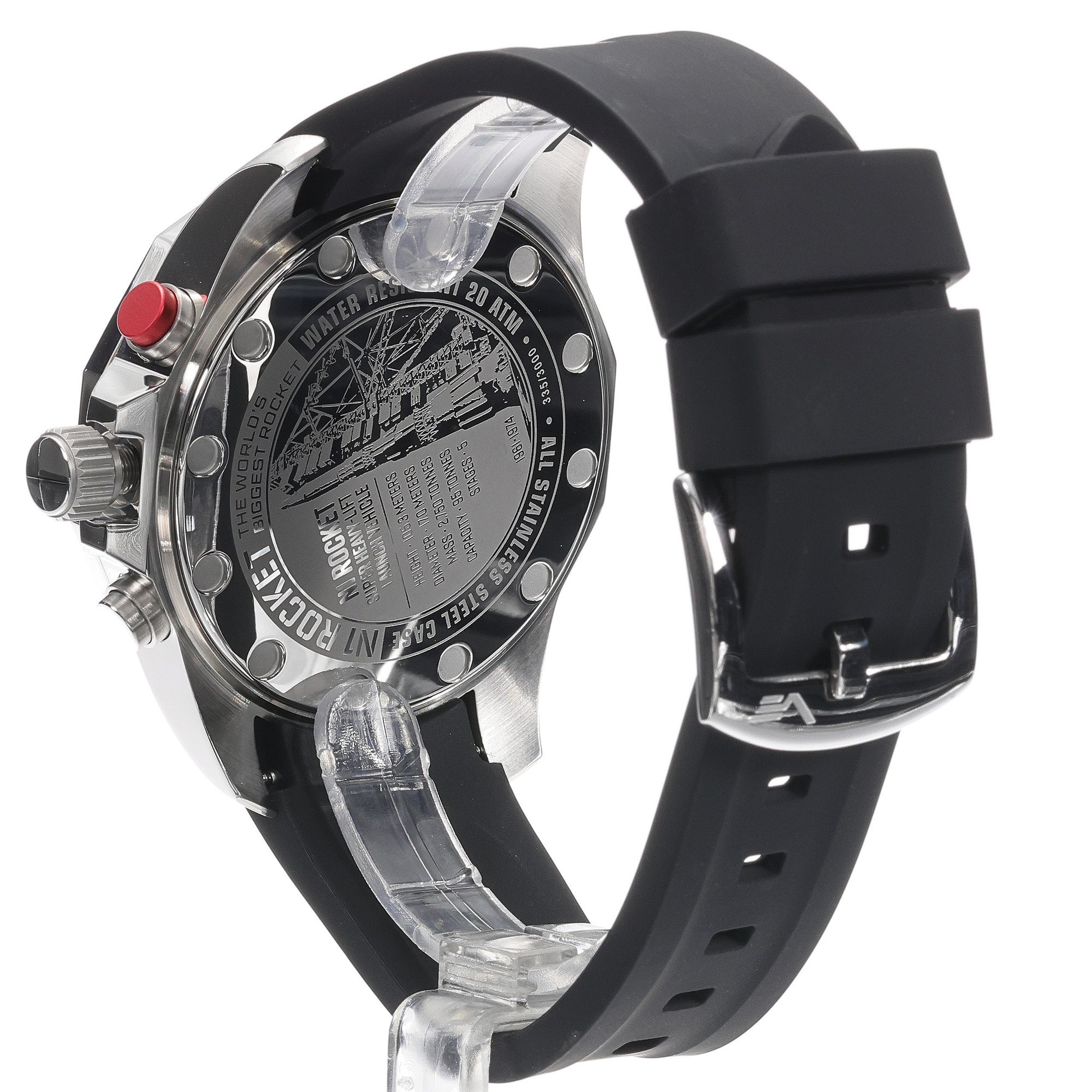 zegarek Vostok Europe 6S21-225A618S męski z chronograf N1 Rocket - miniatura 4