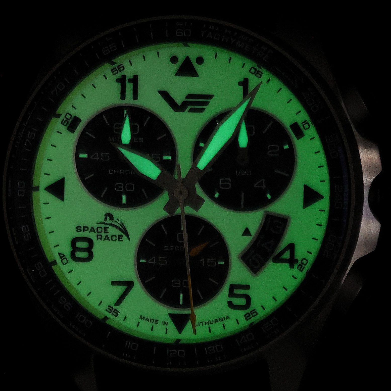 zegarek Vostok Europe 6S30-325A743 kwarcowy męski Space Race Space Race White Chrono