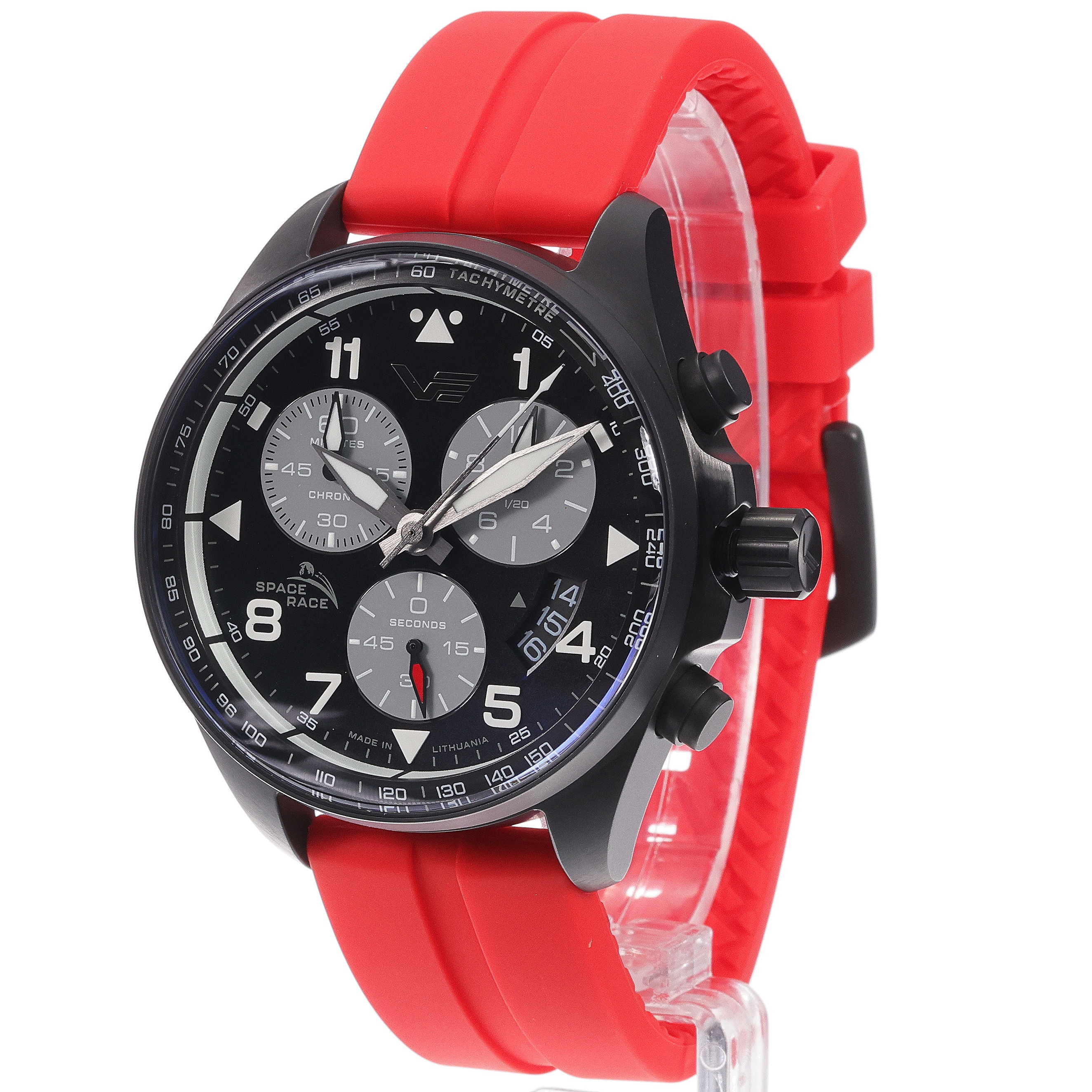 zegarek Vostok Europe 6S30-325C744SR kwarcowy męski Space Race Space Race Full Black Chrono - miniatura 6
