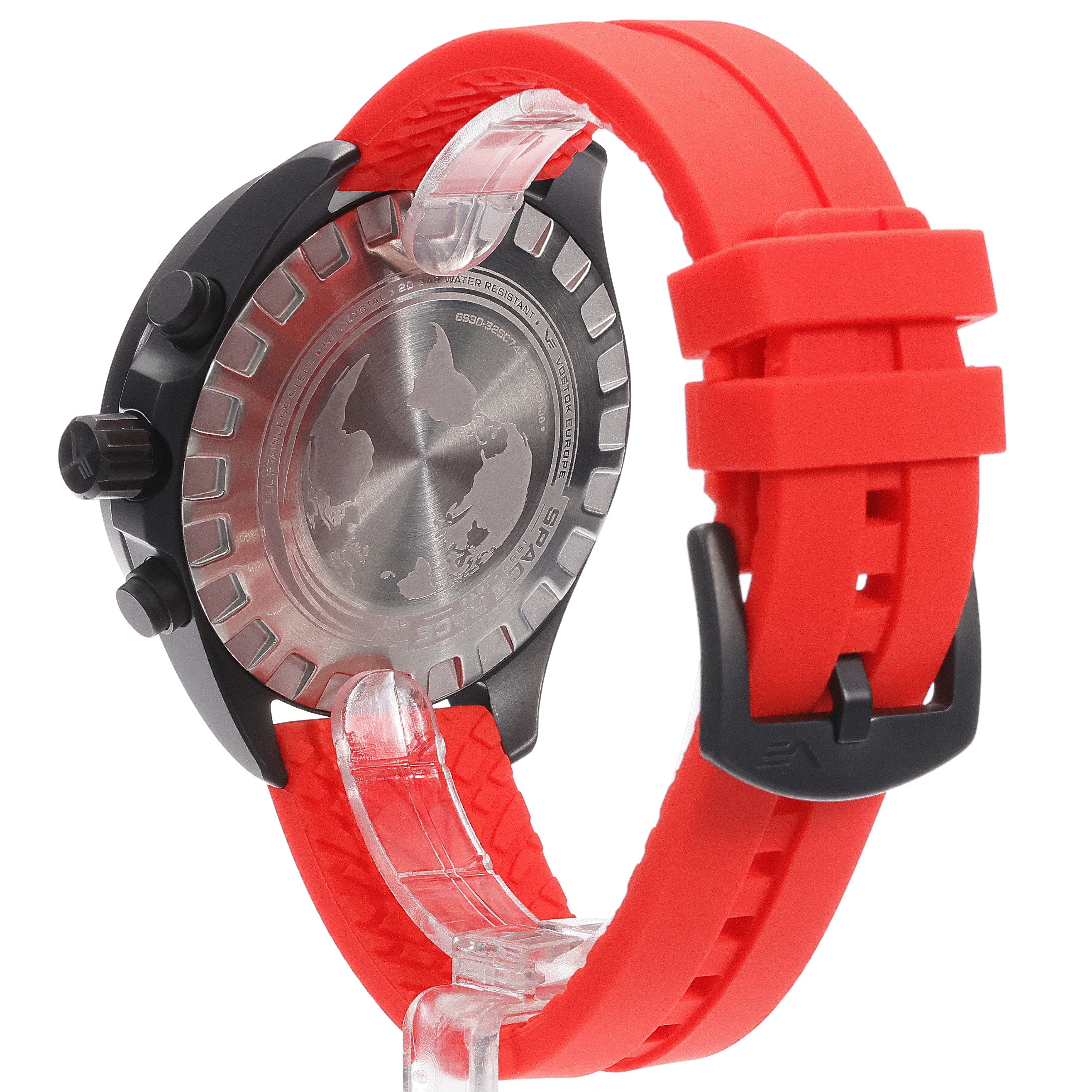 zegarek Vostok Europe 6S30-325C744SR Space Race Full Black Chrono męski z tachometr Space Race - miniatura 3