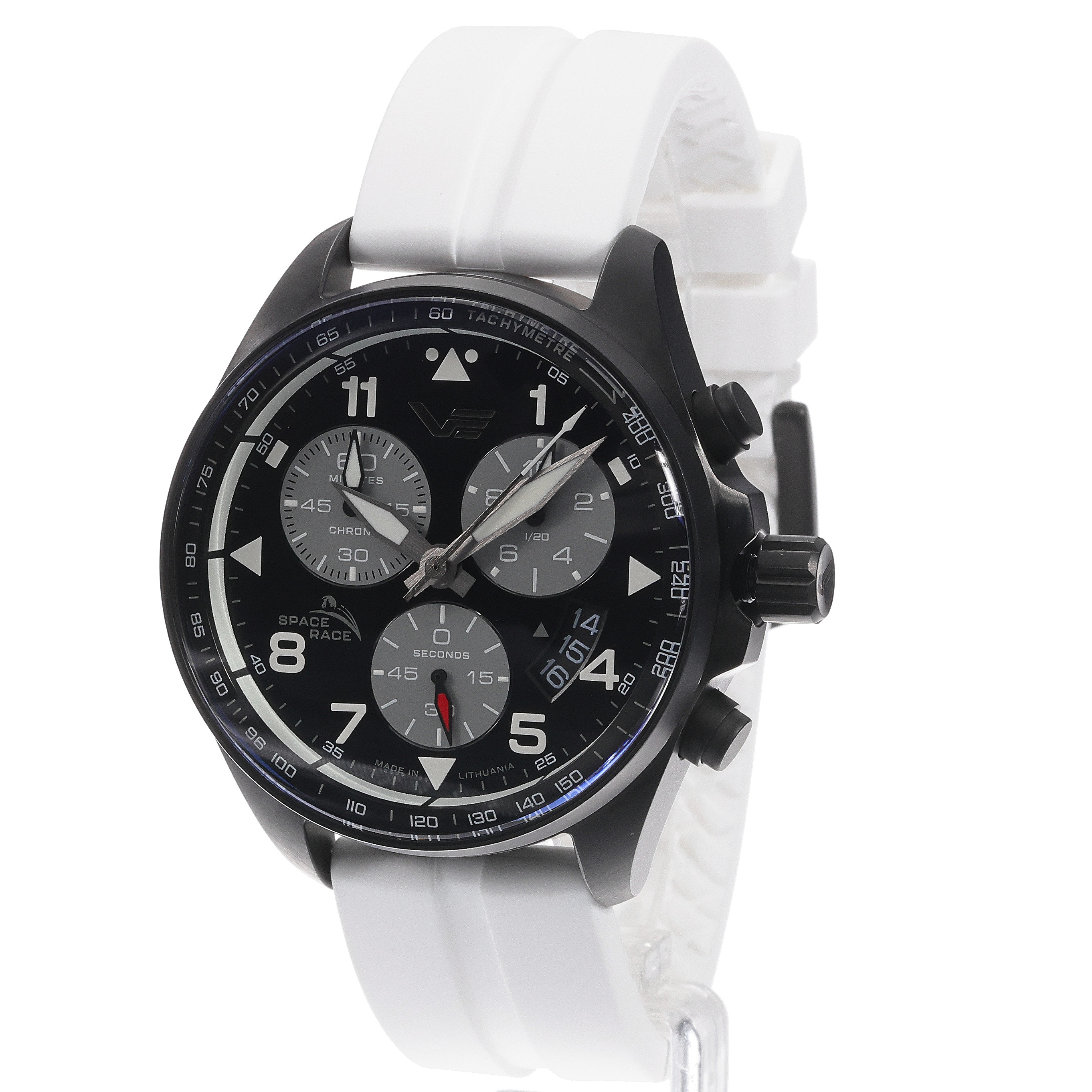 zegarek Vostok Europe 6S30-325C744SW kwarcowy męski Space Race Space Race Full Black Chrono - miniatura 6