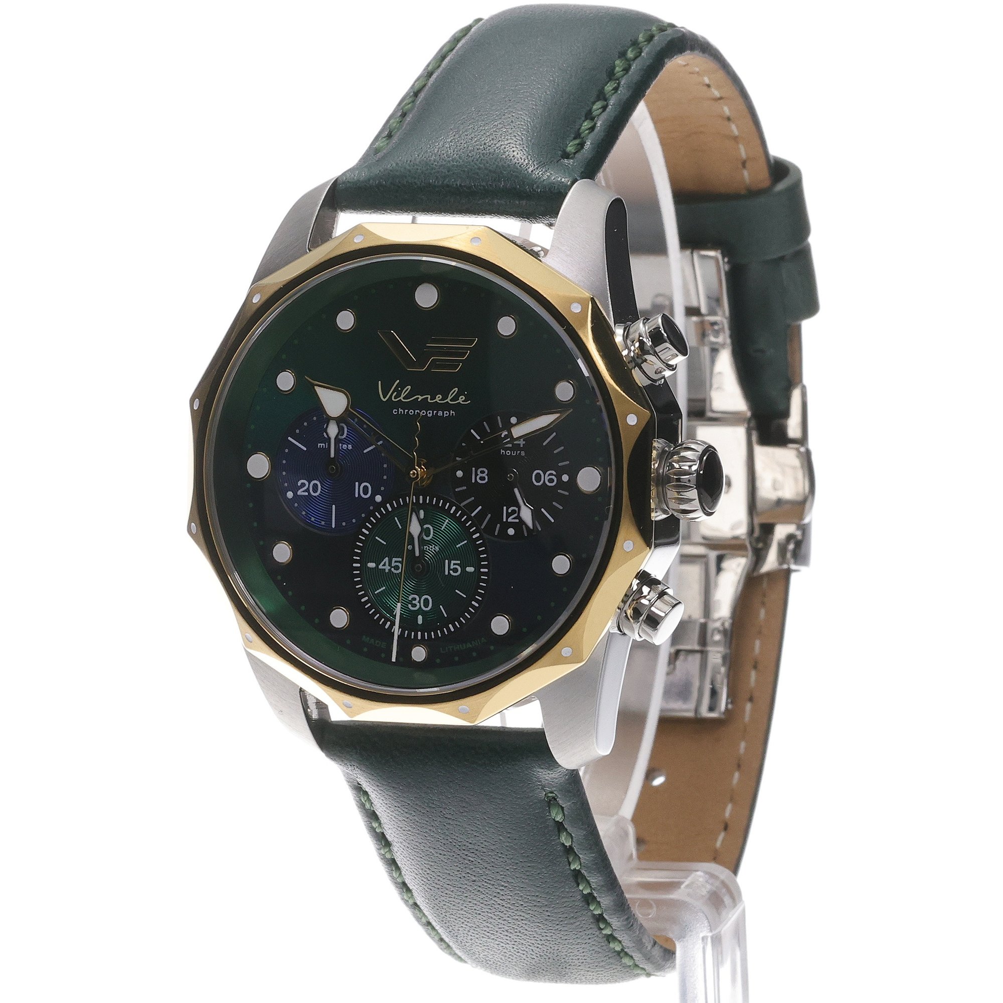 zegarek Vostok Europe JS20-125E752 kwarcowy damski Vilnele Vilnele Chronograph 39mm - miniatura 2
