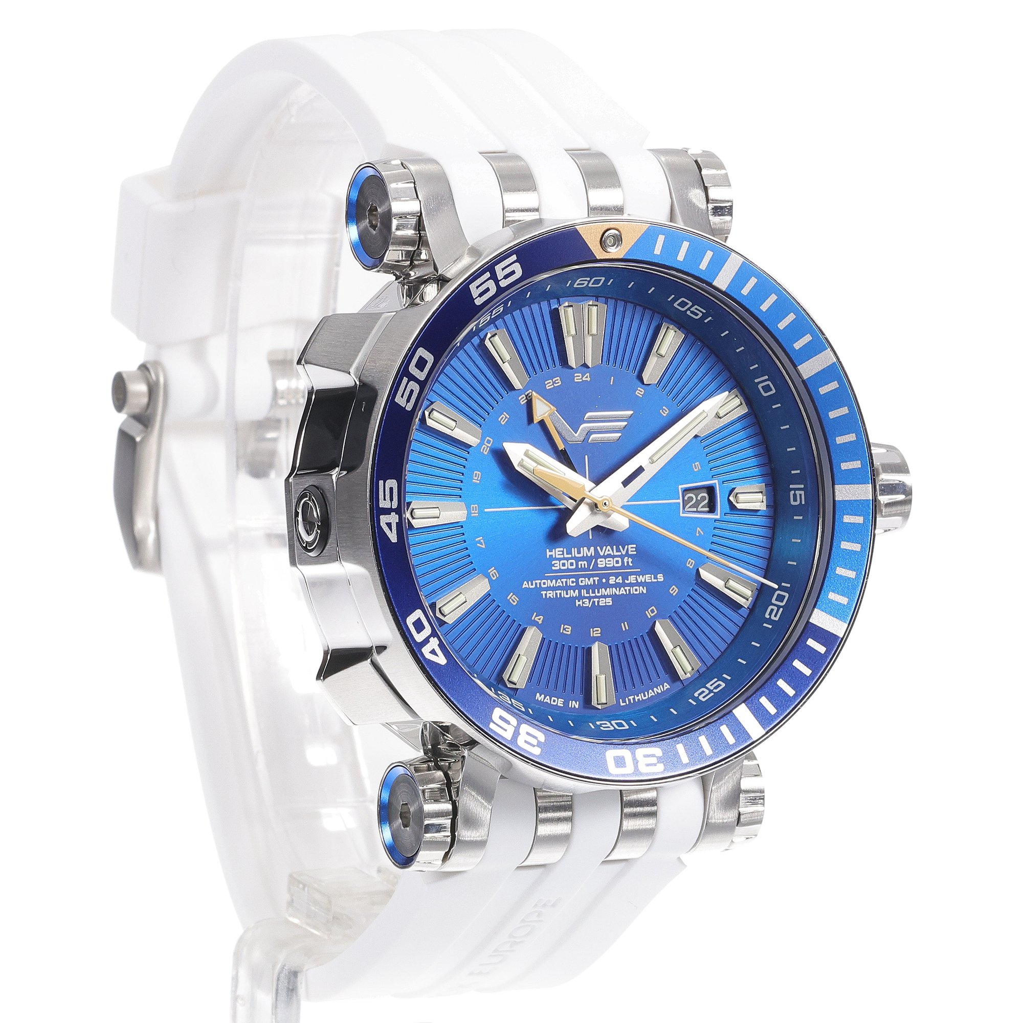 zegarek Vostok Europe NH34-575A716SW srebrny Energia Rocket