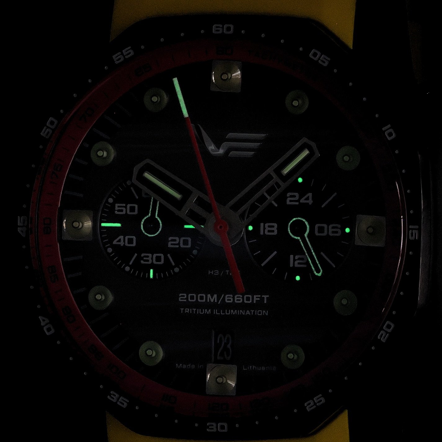 zegarek Vostok Europe VK64-640C699SY Atomic Age mineralne utwardzane - miniatura 4