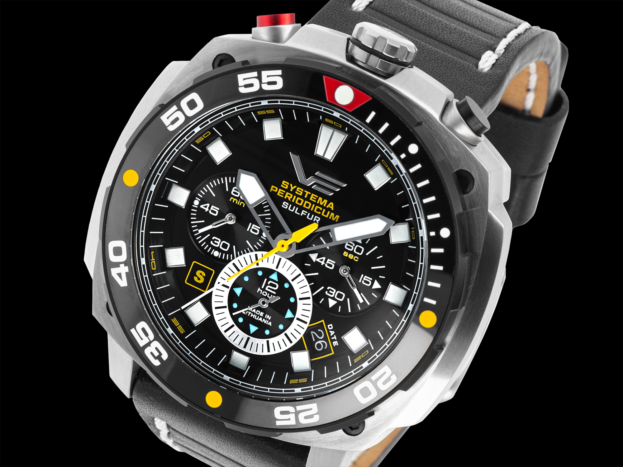 zegarek Vostok Europe VK67-650E725S Systema Periodicum - miniatura 7