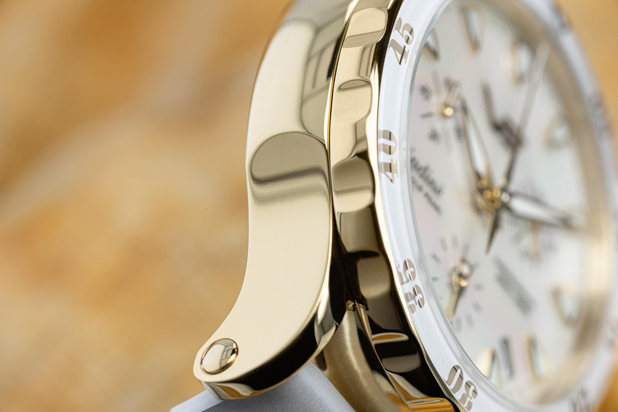 zegarek Vostok Europe VK68-515B800 Undine Gold Pearl Chrono 39mm damski z chronograf Undine - miniatura 3