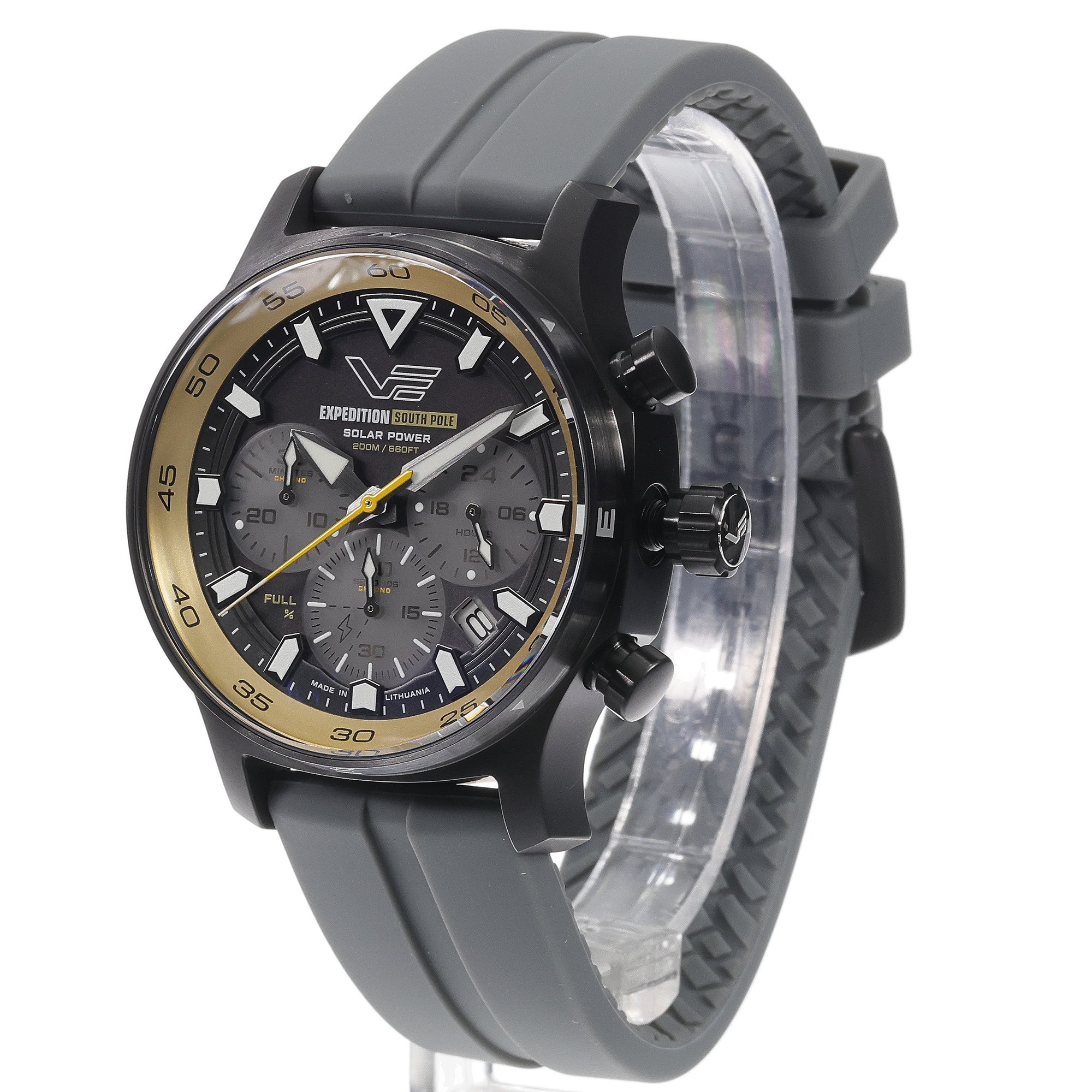 zegarek Vostok Europe VR42-592C763SG Expedition South Pole Solar Chrono 43mm męski z chronograf Expedition - miniatura 5