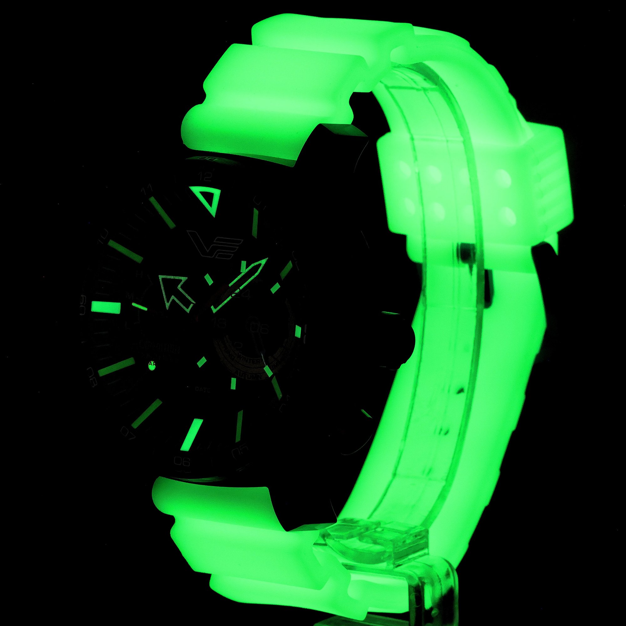 zegarek Vostok Europe VS57-595D736SW solar męski Expedition Expedition North Pole 1 Polar Ice Solar 47mm