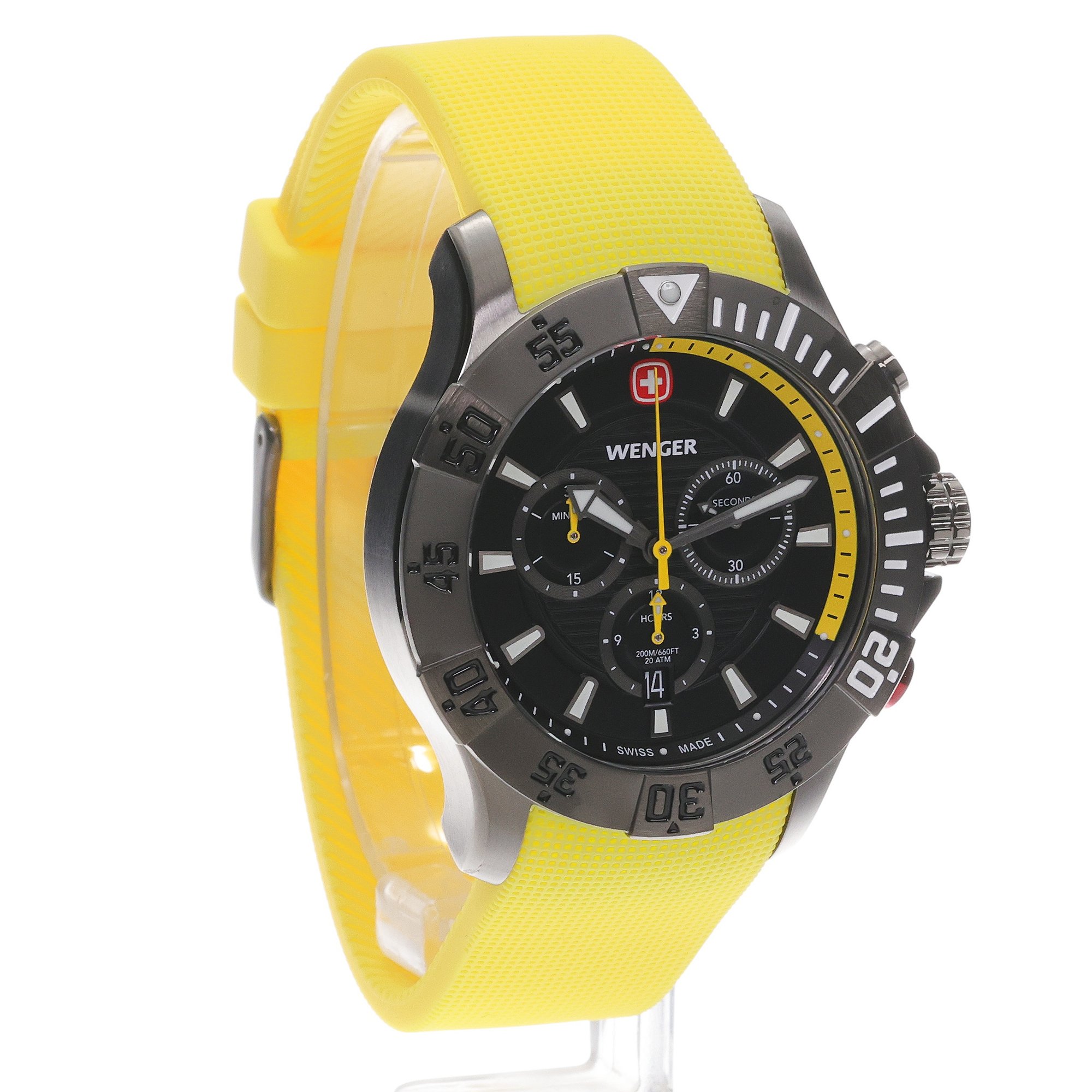 zegarek Wenger 010643129 Chrono męski z chronograf Seaforce