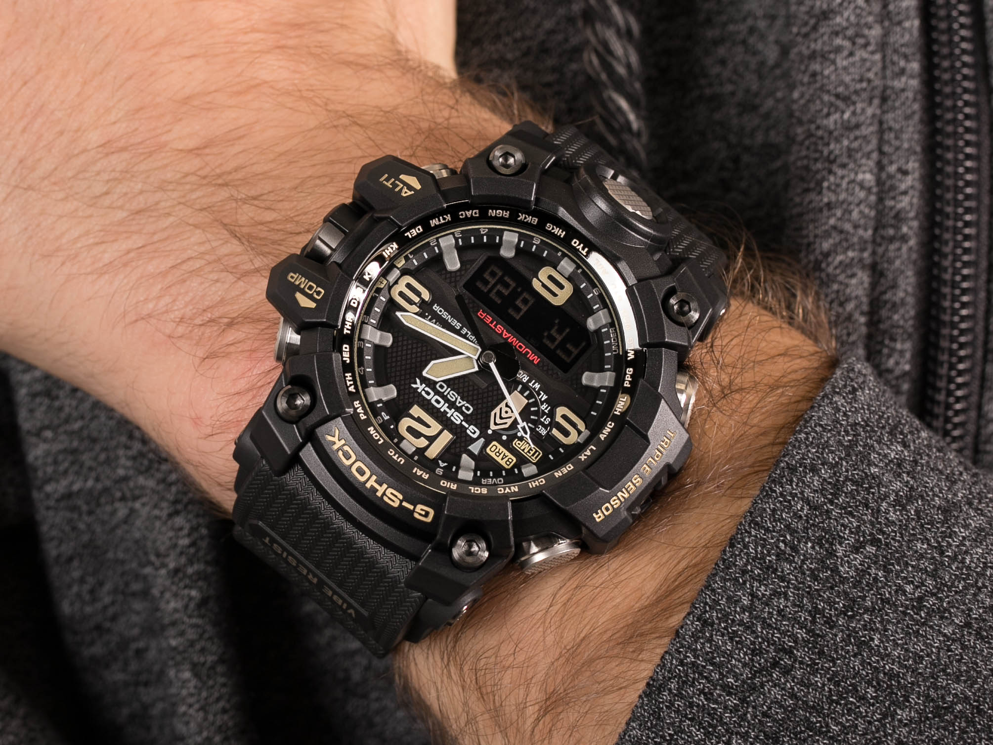 G-Shock GWG-1000-1AER MUDMASTER zegarek sportowy G-SHOCK Master of G