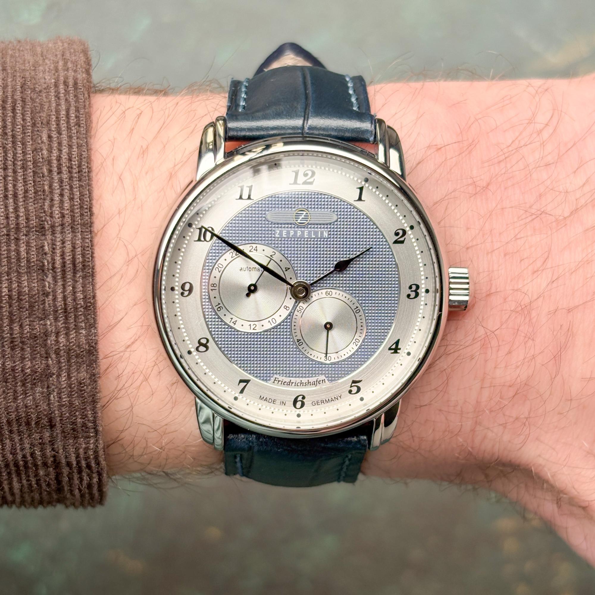 zegarek Zeppelin 85683 automatyczny męski Zeppelin Friedrichshafen Automatic Regulator