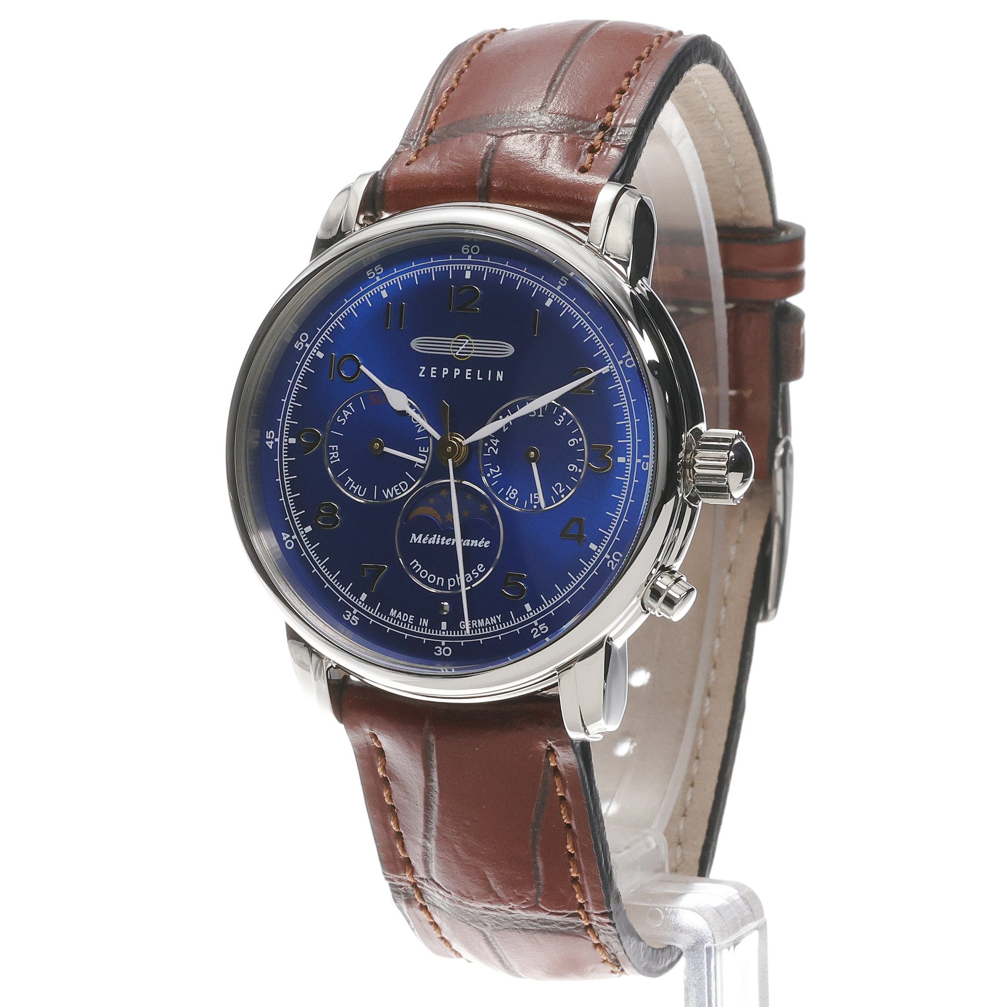 zegarek Zeppelin 96363 kwarcowy damski Mediterranee Moonphase - miniatura 2