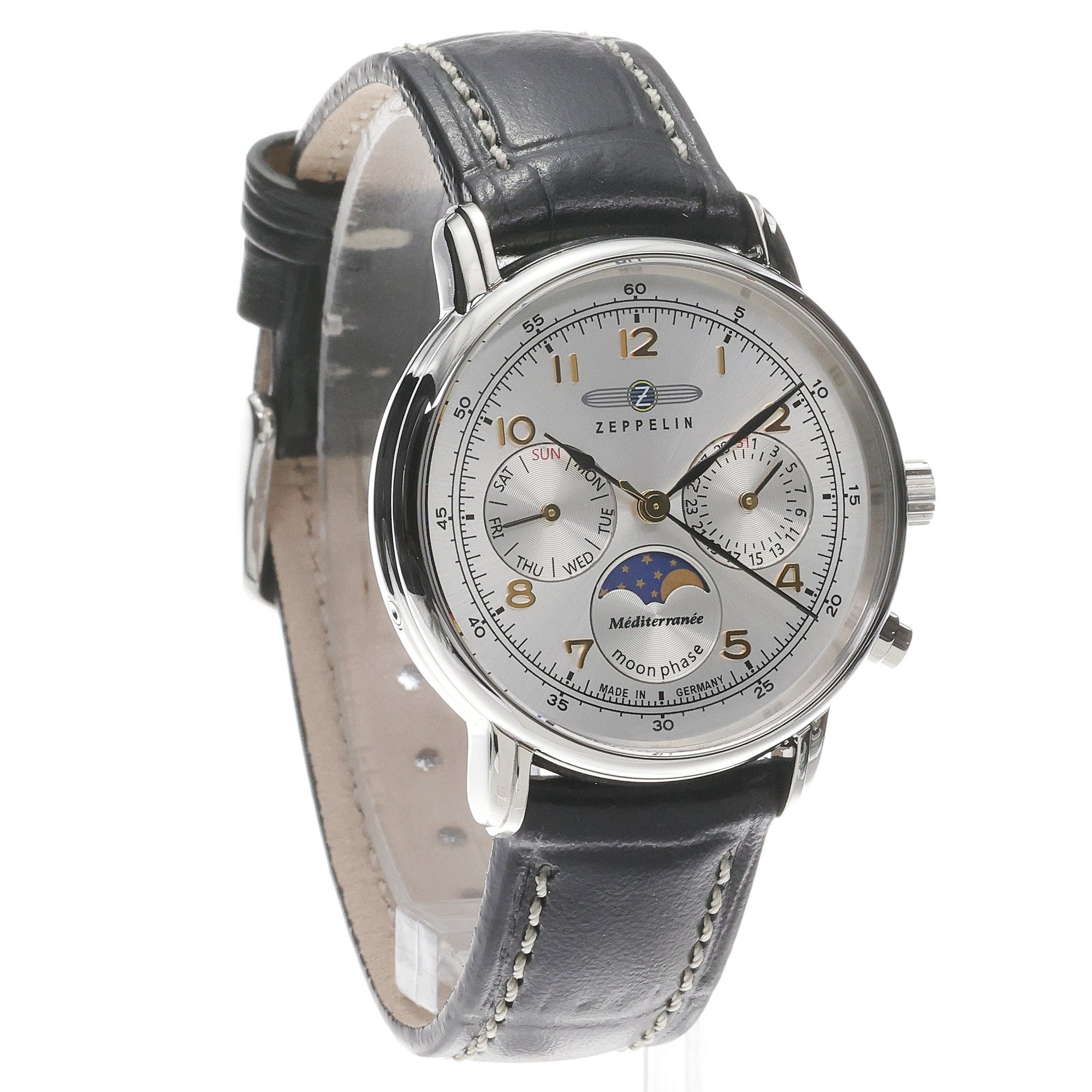 zegarek Zeppelin 96371 kwarcowy damski Mediterranee Mediterranee Moonphase - miniatura 3