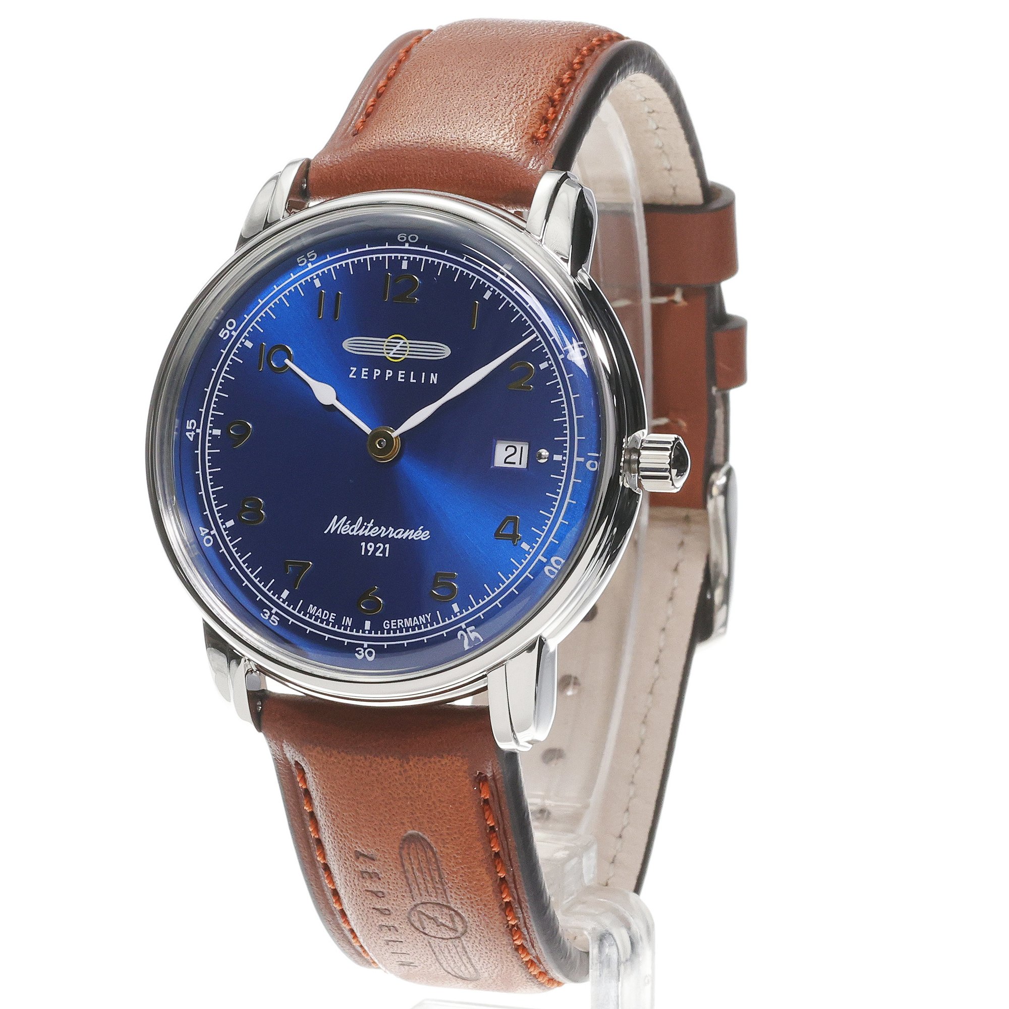 zegarek Zeppelin 96403 kwarcowy męski Mediterranee Mediterranee Quartz - miniatura 2
