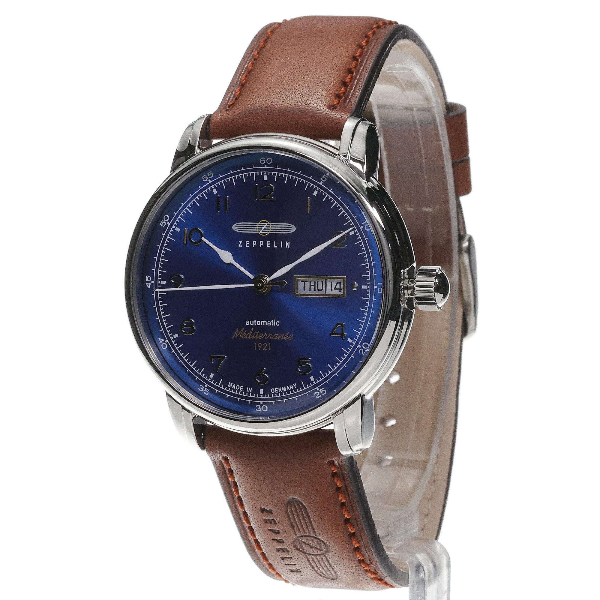 zegarek Zeppelin 96643 automatyczny męski Mediterranee Automatic - miniatura 2
