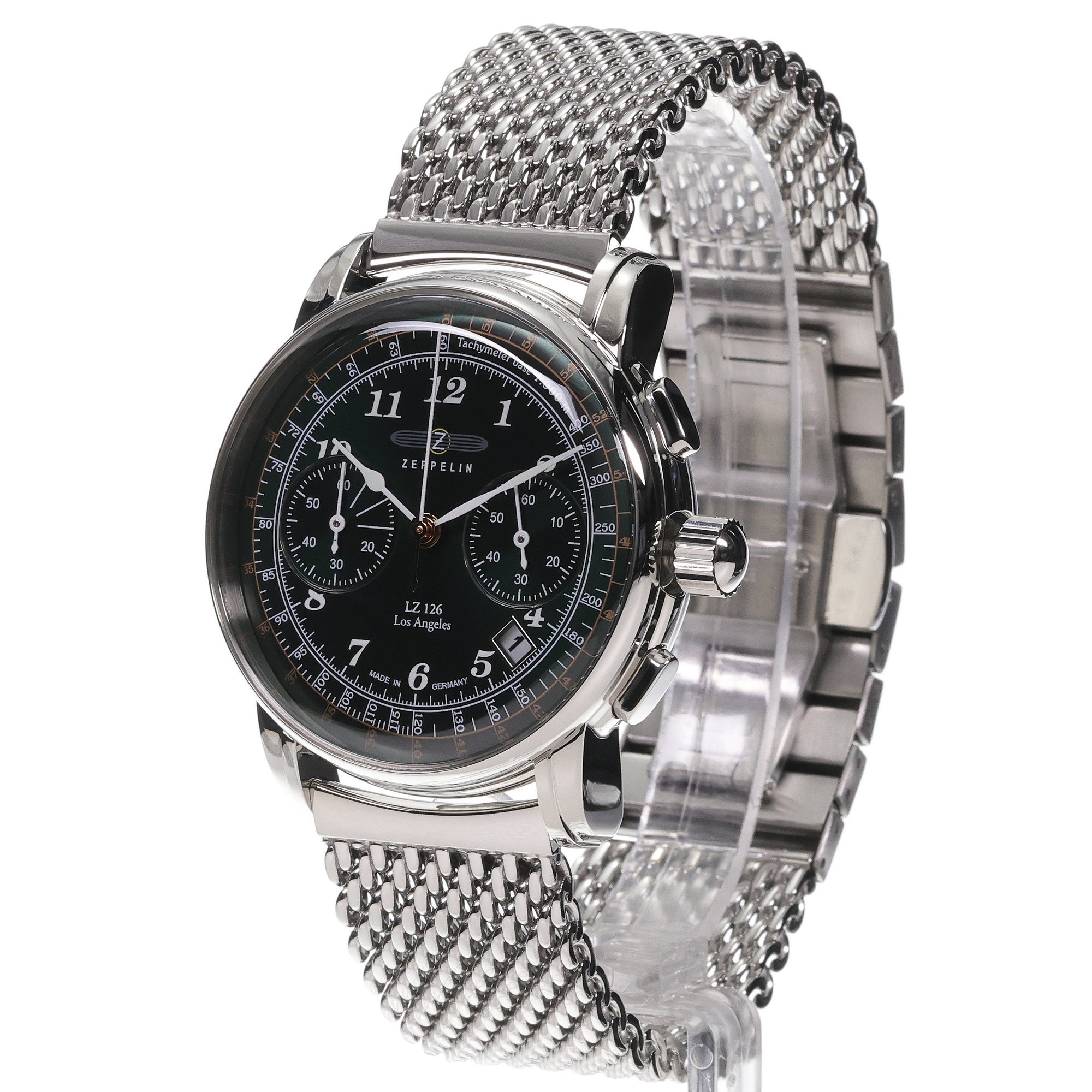 Zeppelin 7614M4 Los Angeles Quartz Chrono zegarek retro Los Angeles