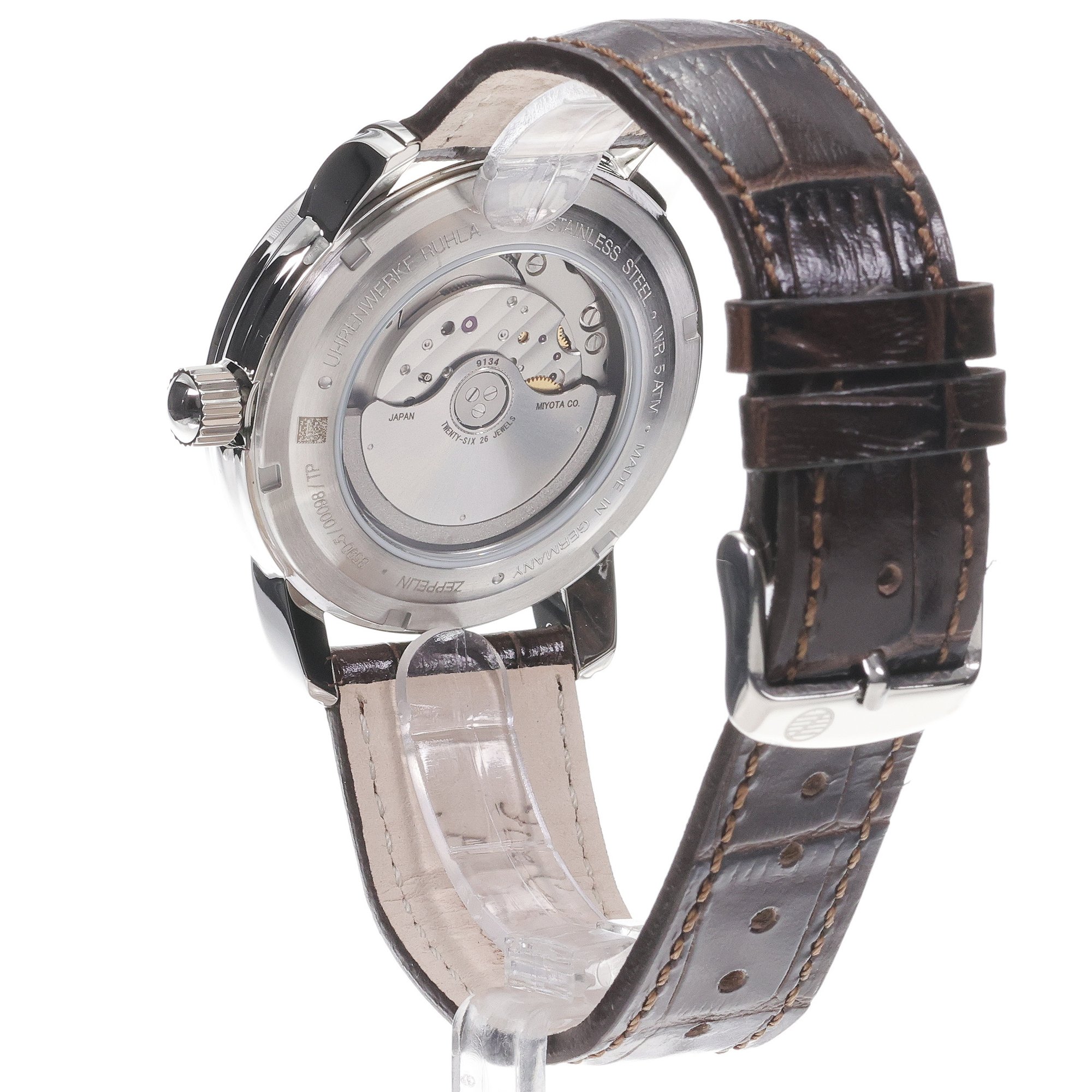 Zeppelin 85905 Friedrichshafen Automatic Power Reserve zegarek lotniczy Zeppelin - miniatura 4