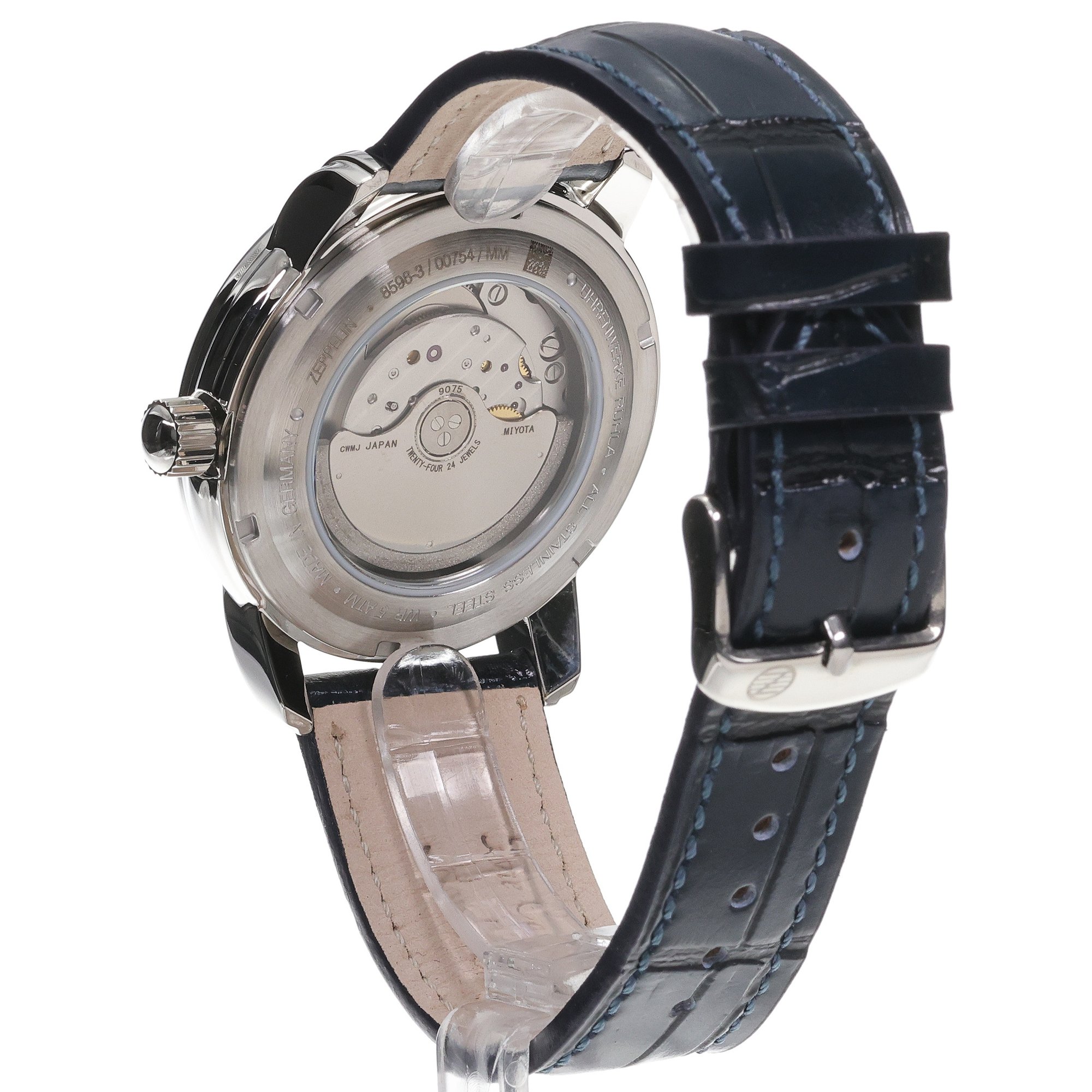 Zeppelin 85963 Friedrichshafen Automatic GMT zegarek lotniczy Zeppelin - miniatura 4