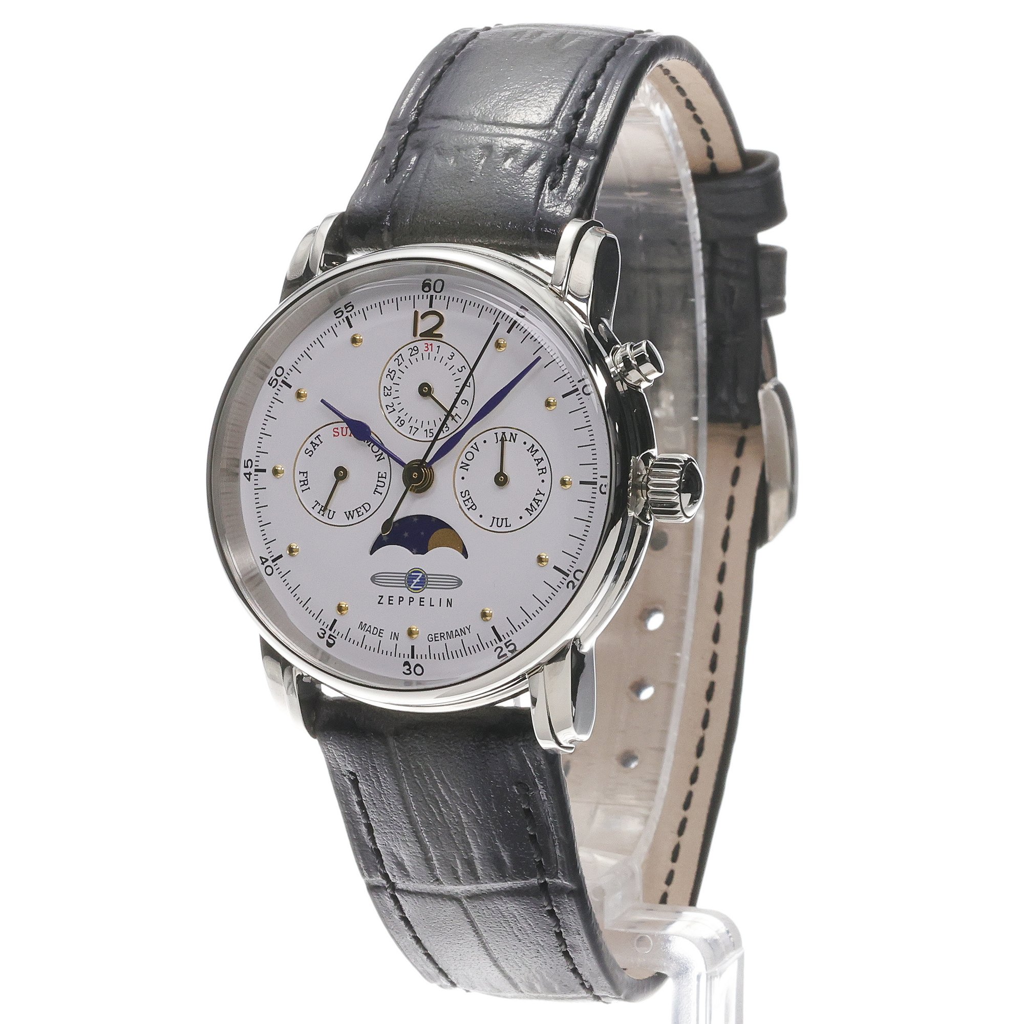 Zeppelin 95761 Barcelona Moonphase Calendar zegarek klasyczny Zeppelin - miniatura 2