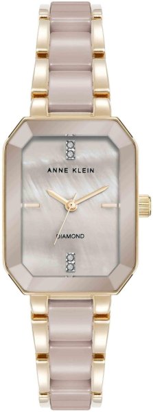 Zegarek Anne Klein AK-5260TNGB Octagonal Shaped Ceramic Diamond
