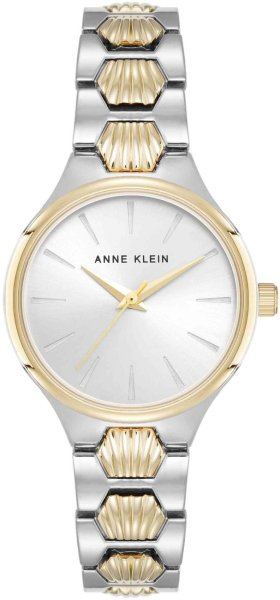 Zegarek Anne Klein AK-5333SVTT Shell Pattern Link Bracelet
